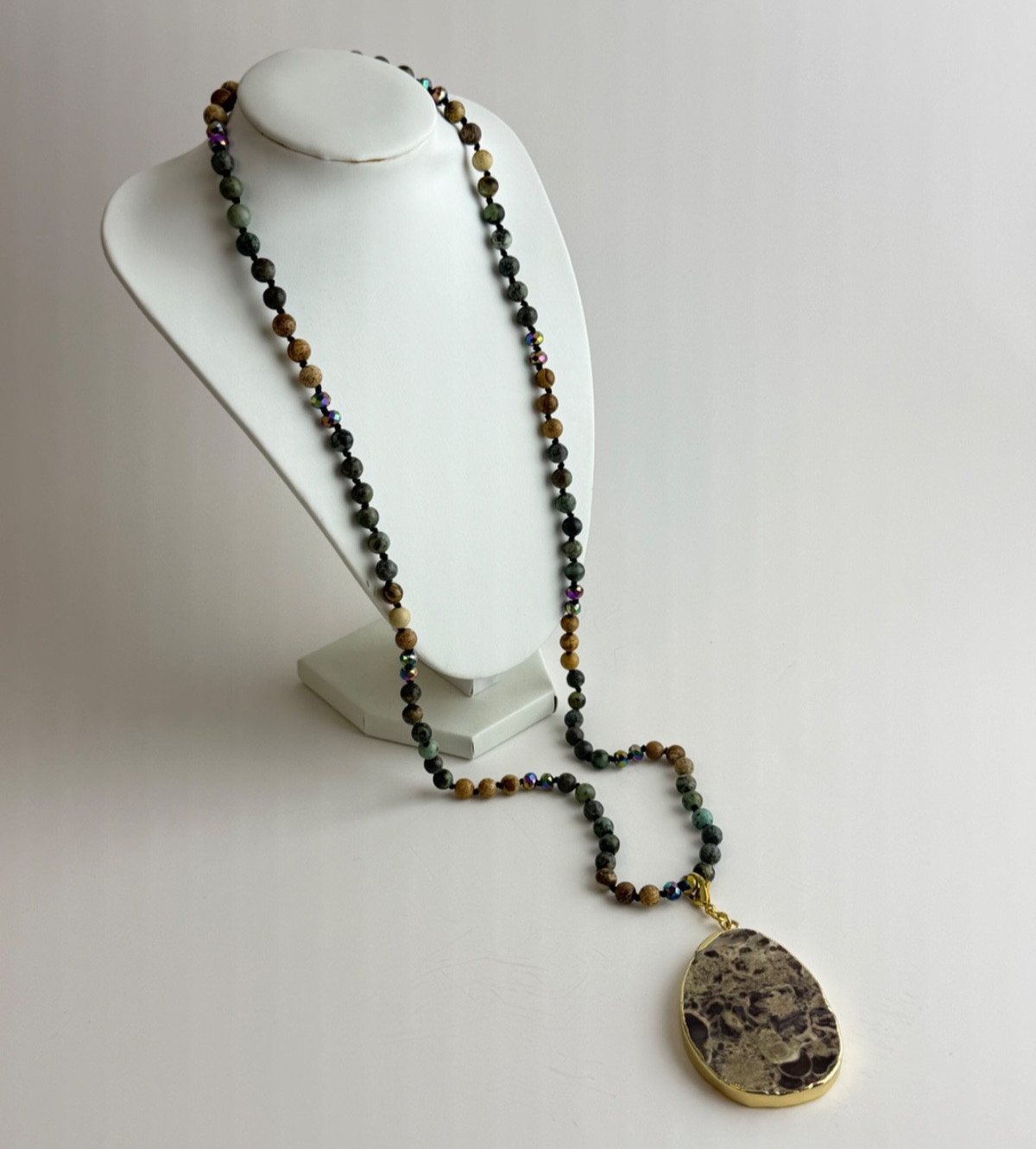 Park Lane Jewelry Necklace – FOREST – Genuine Thailand Turquoise ~ NWOT
