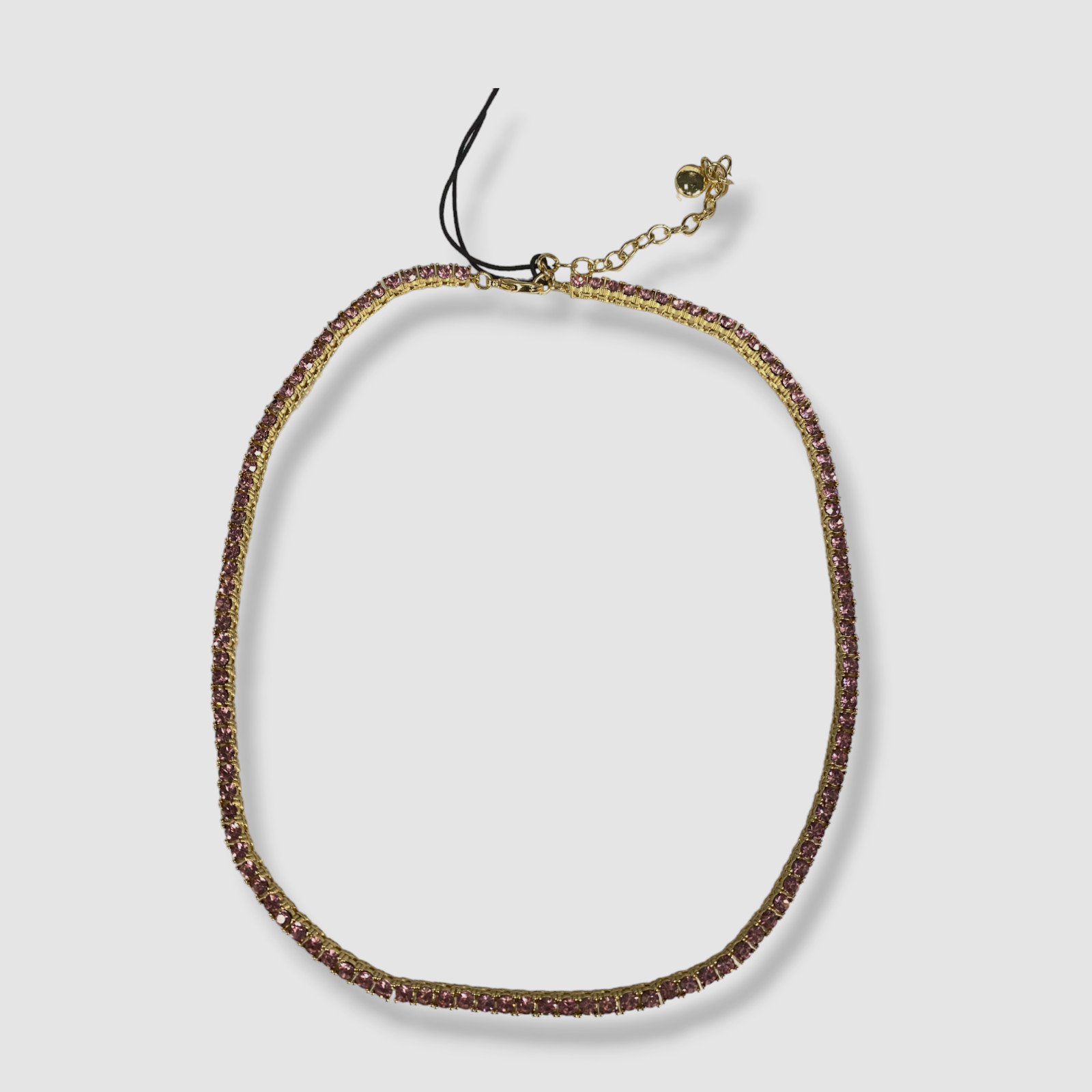 $60 Baublebar Women’s Pink Crystall Bennet Necklace