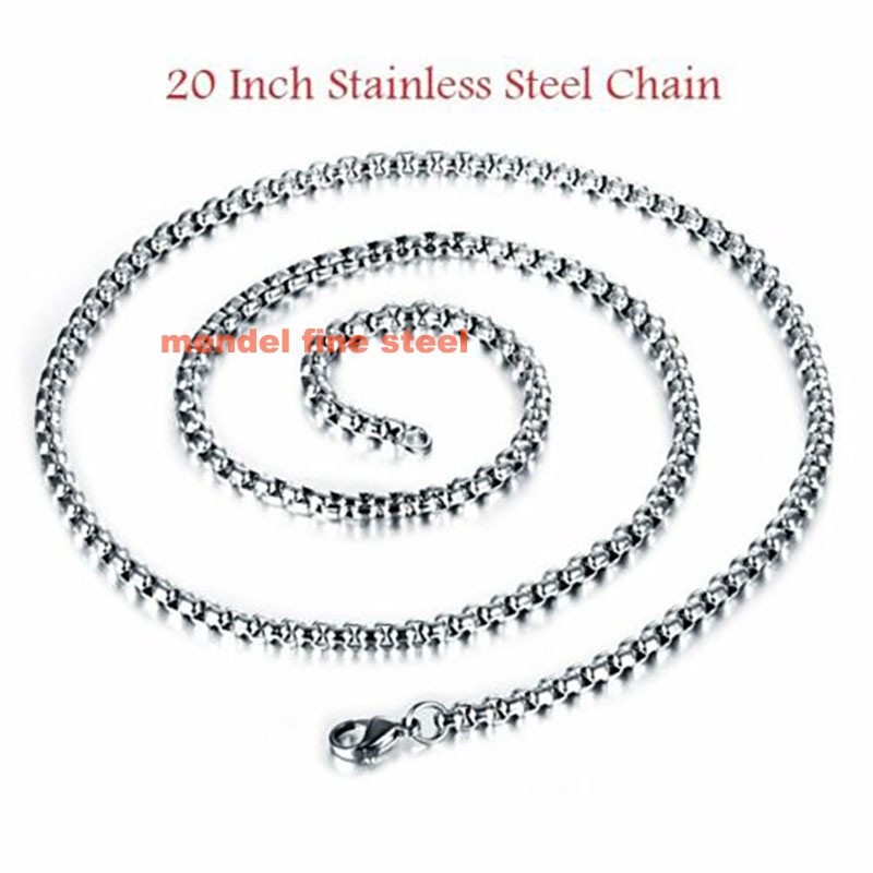 MENDEL Womens Cute Owl Bird Pendant Long Necklace For Women Fine Stainless Steel