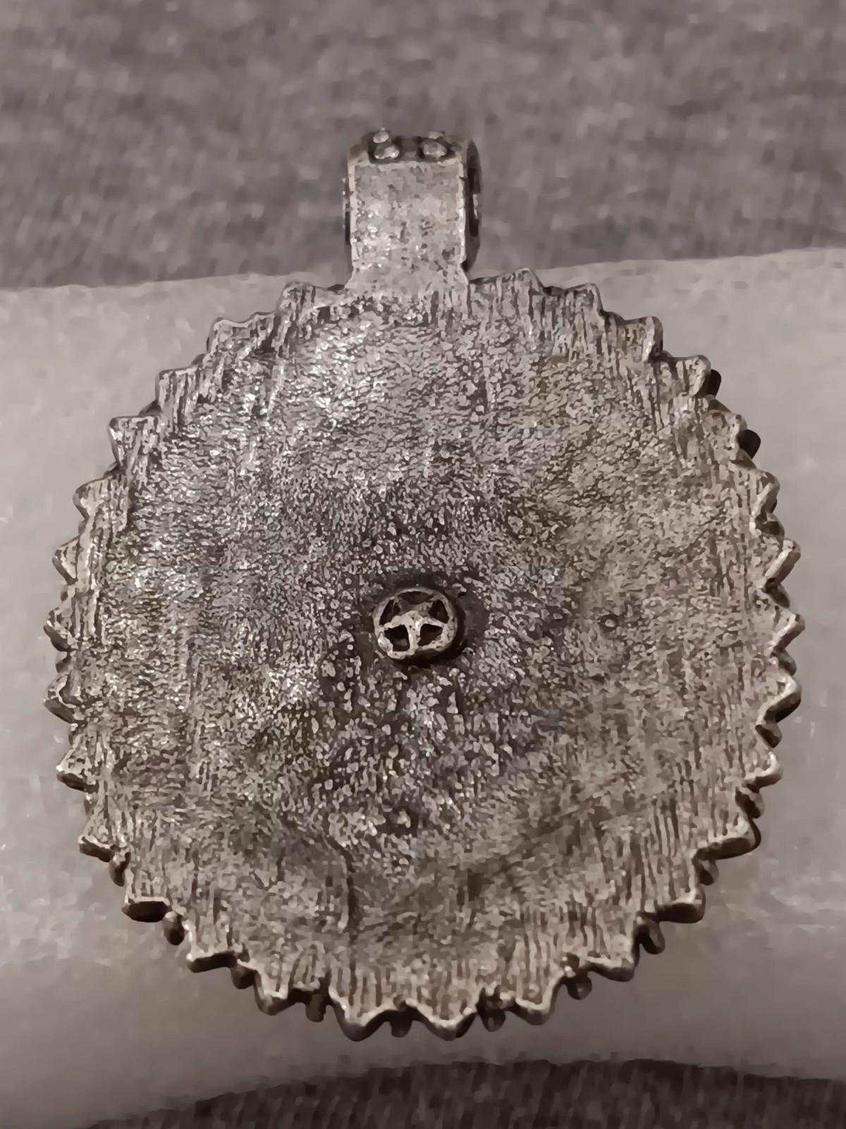 Black and Metal Pendant Detailed for Chain Western Bohemian Gothic Retro