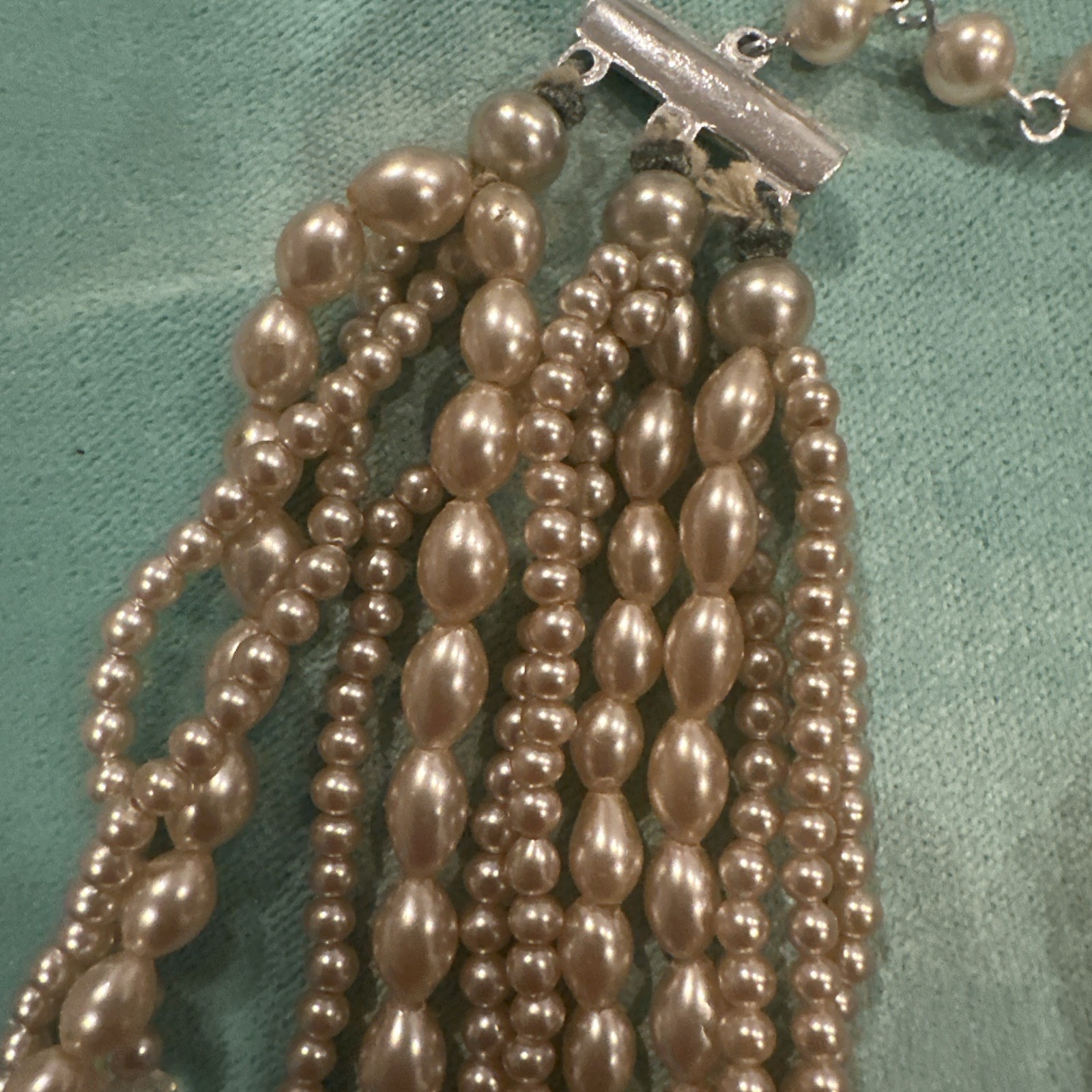 Pearl Fashion Jewelry Necklace 17 Inches