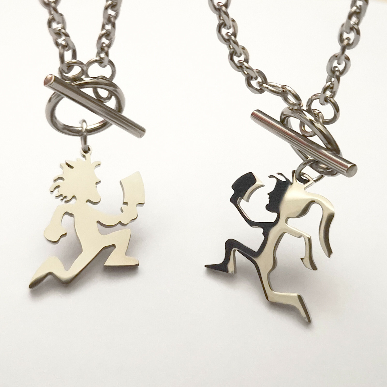Insane Clown Posse Toggle Clasp hatchemtan Juggalette necklace pendant 16-40inch