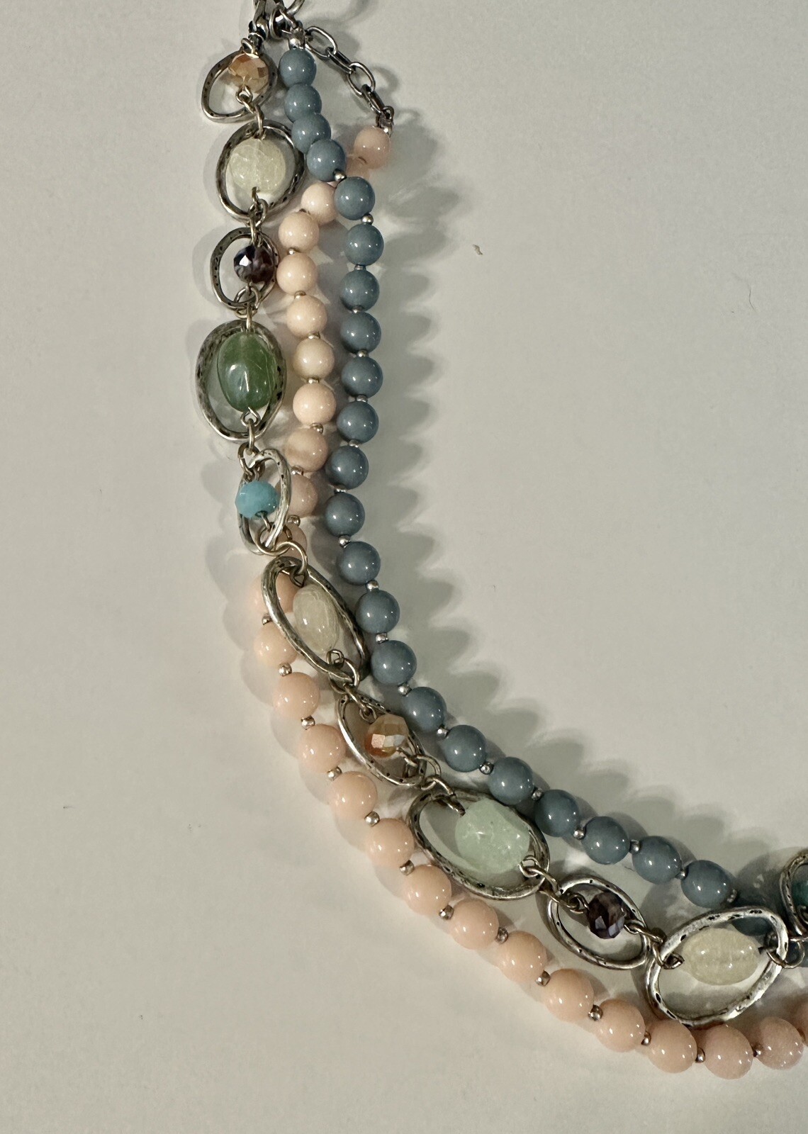 Long Multicolor Layering Necklace | Good Condition