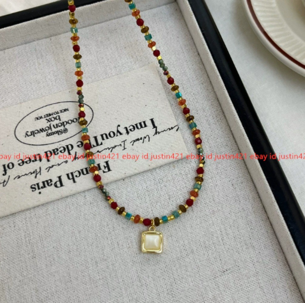 New Natural Crystal Cat Eye Stone Pendant Premium Exquisite Necklace 39+5cm
