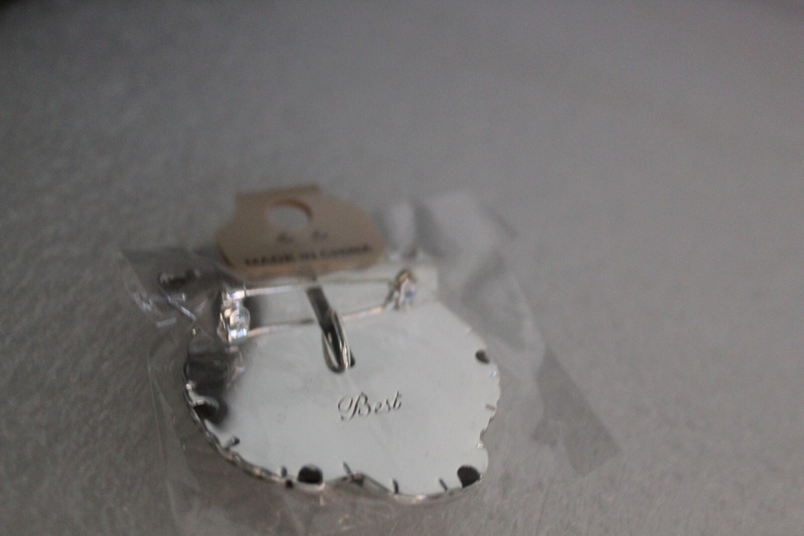 Best Brand Tiger Silver Tone Pendant/Pin New NO CHAIN Unisex