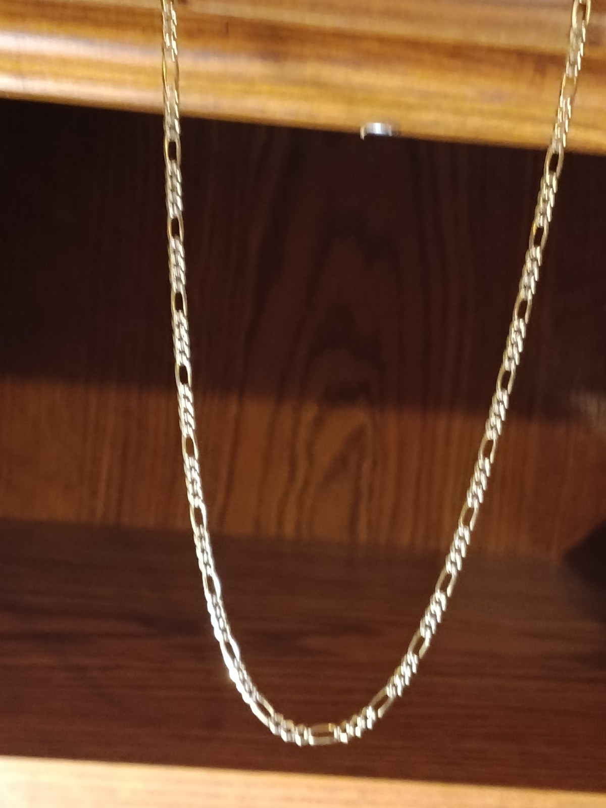 Men’s 10K Gold Figaro Chain Necklace