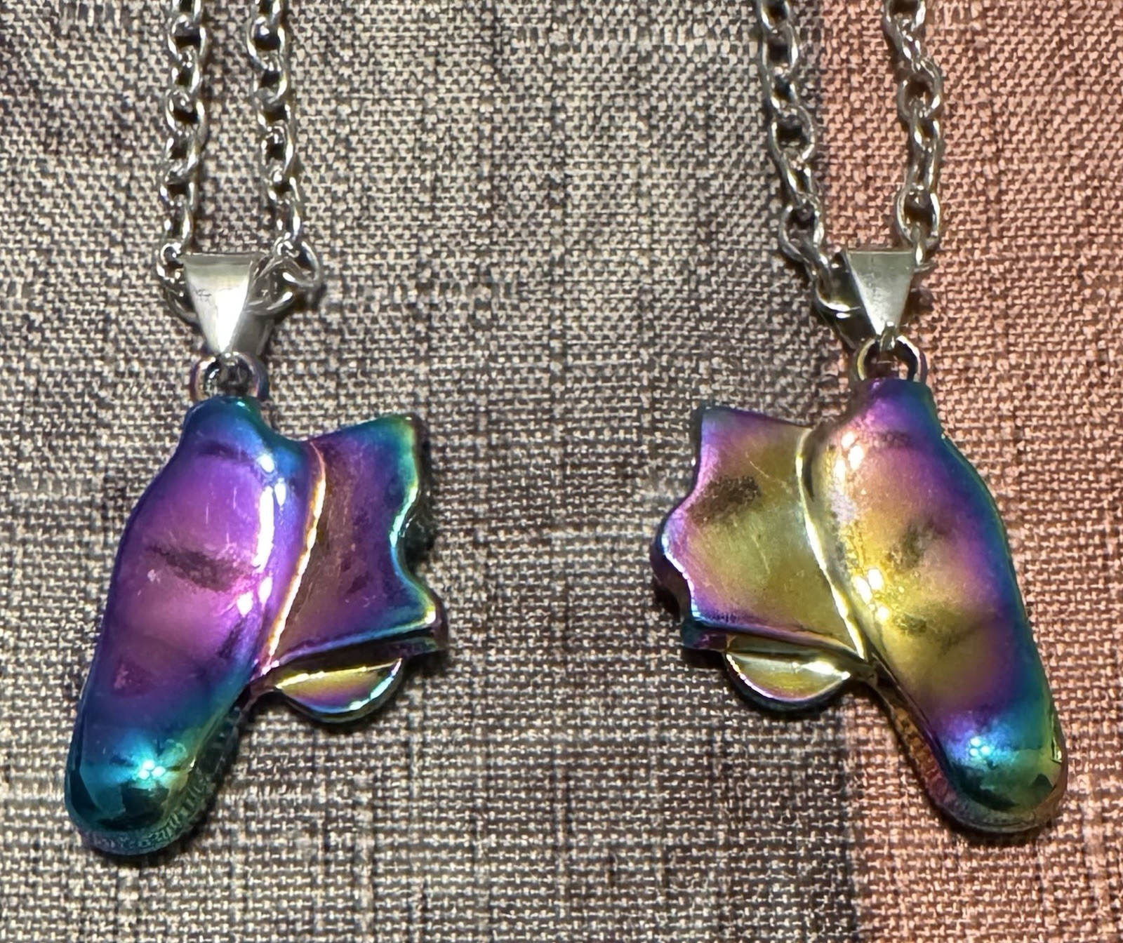 PlayStation Multi-Colored Game Controller Friendship Necklaces, New!