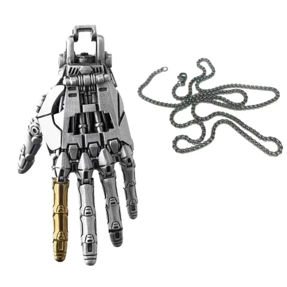 5cm Robot Hand Collectible Mechanical Bionic Hand With Chain Movable Finger