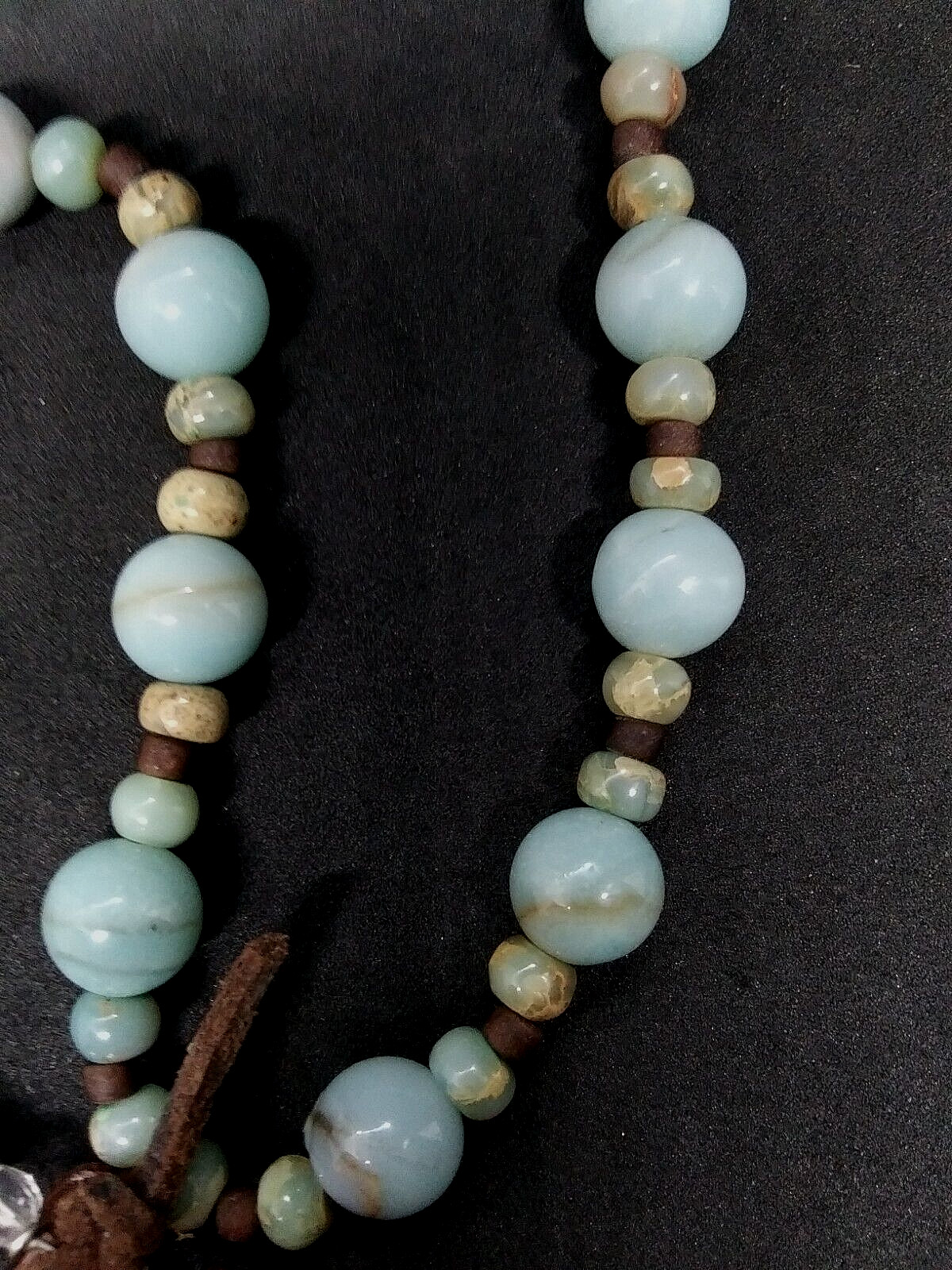 (2) Multicolored Boho Western Beaded Necklaces Colorful Costume Jewelry