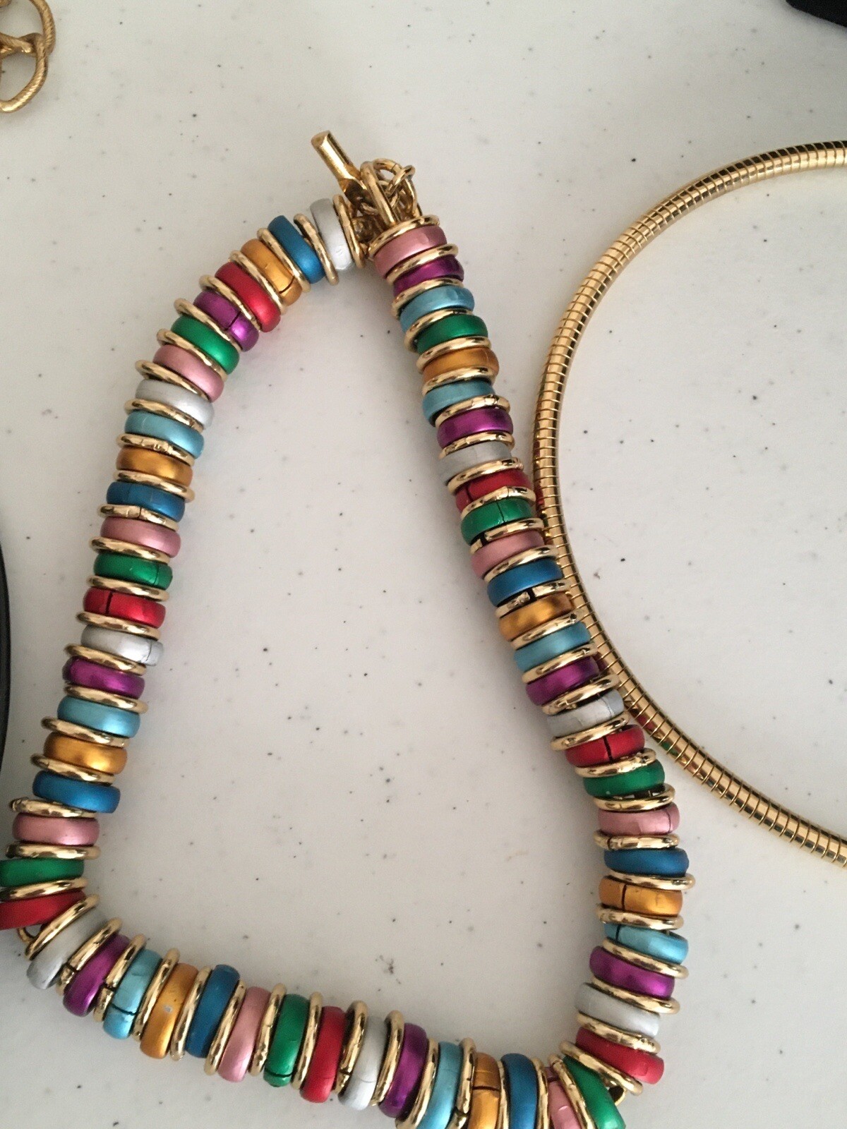 Vintage Mix Lot of Assorted Necklaces. Various Colors, Styles, Materials