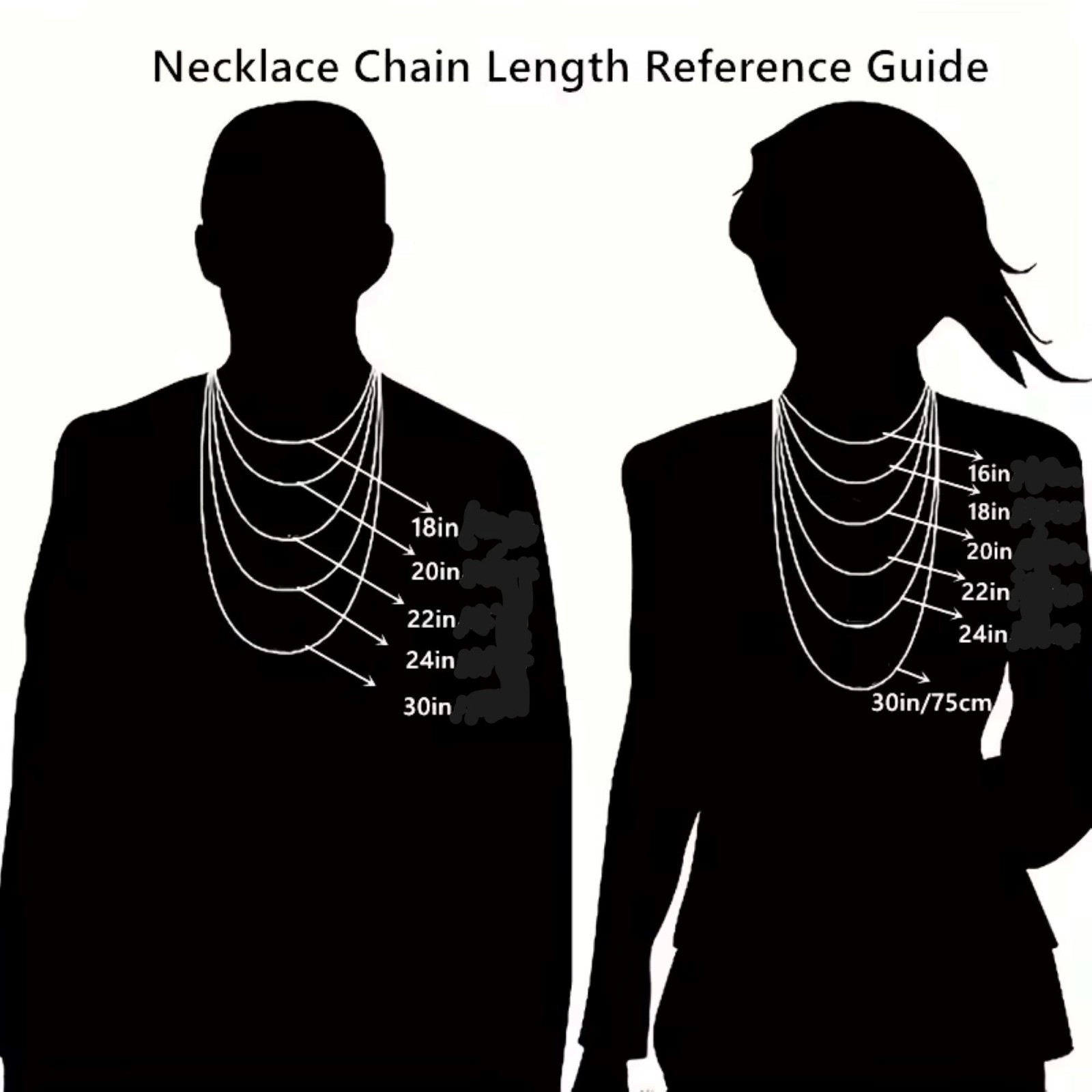 18″ in. – 30″ in. (2.4mm)PREMIUM STAINLESS STEEL SILVER BALL CHAIN NECKLACE