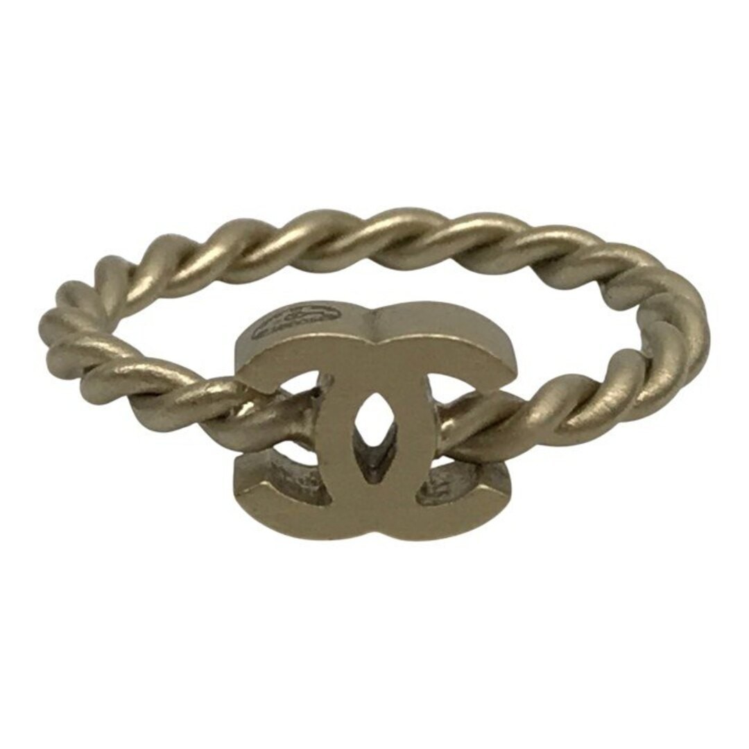 CHANEL Chanel Ring Women’s Coco Mark Twist Gold No. 12 Used