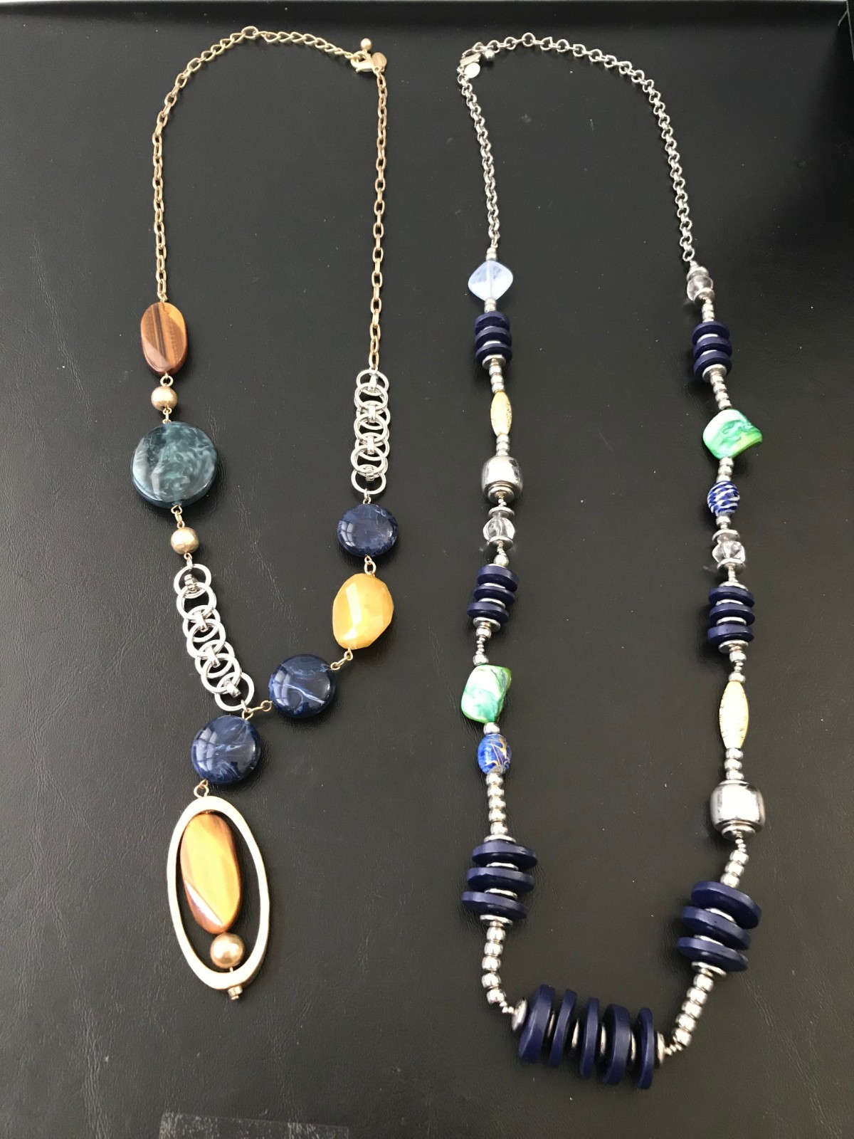 Chico’s Brand Lot of 4 Fashion Necklaces Good condition Wearable