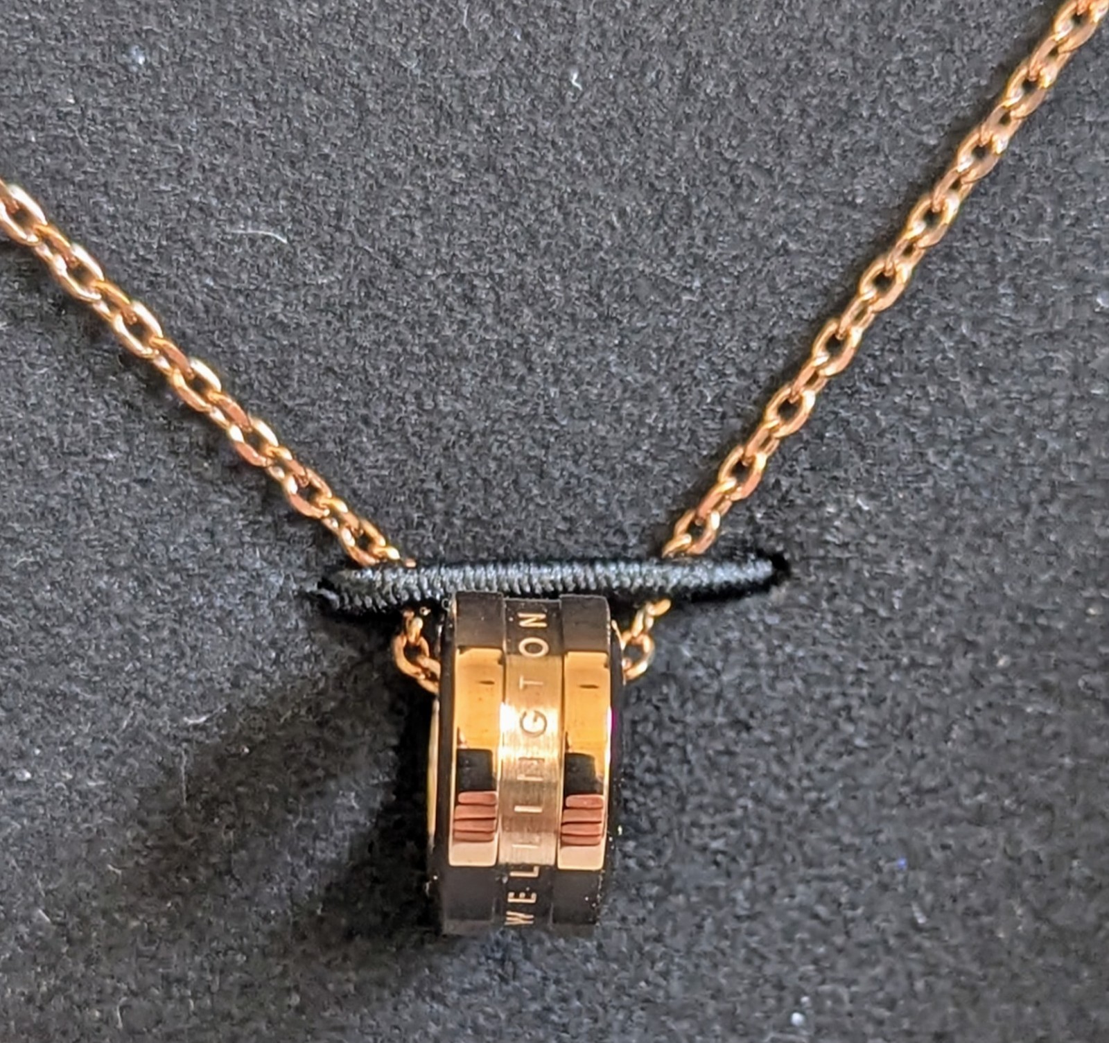 New Daniel Wellington Elan Necklace PVD Plated Rose Gold One Size 45 – 49CM