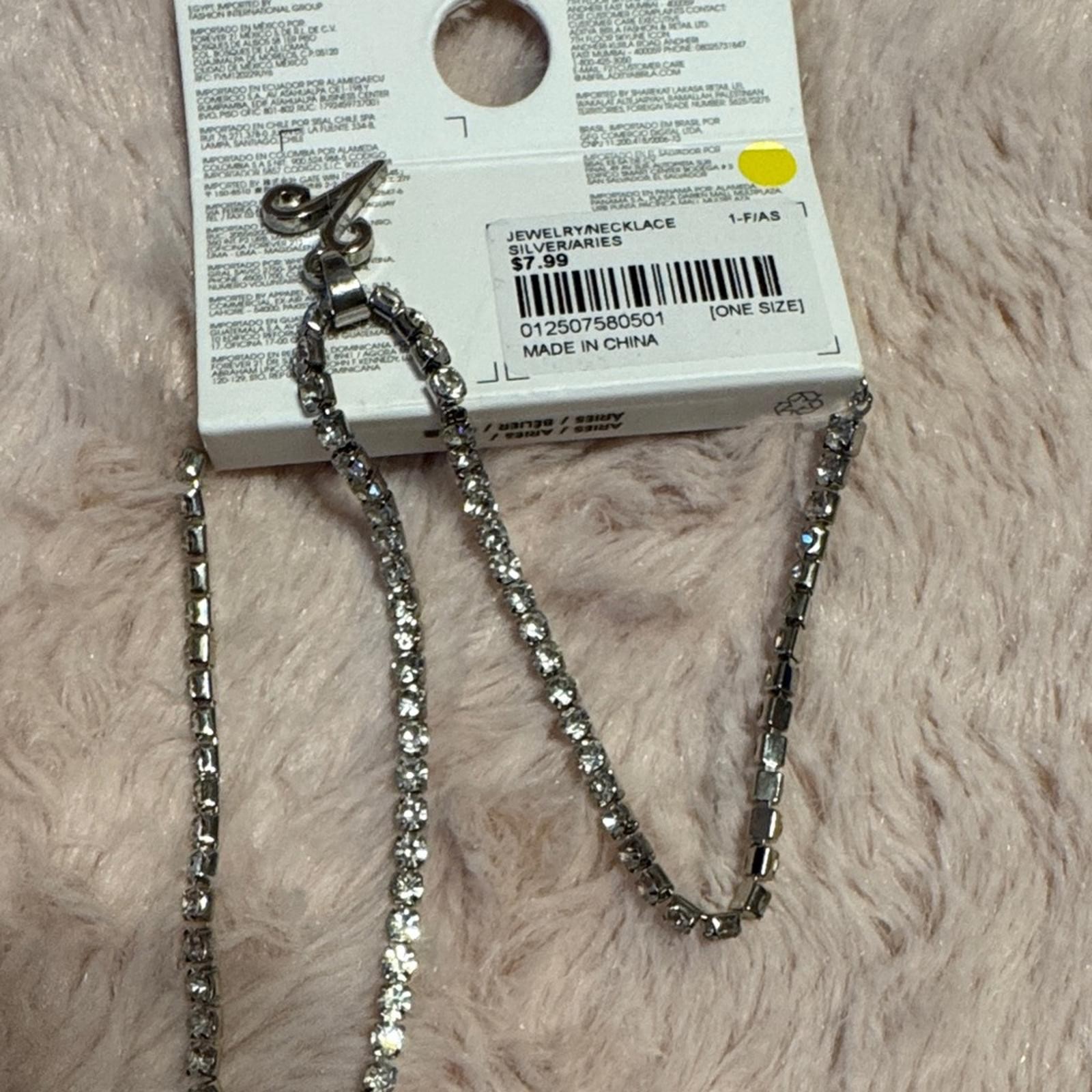 Forever 21 Silver Zodiac Necklace