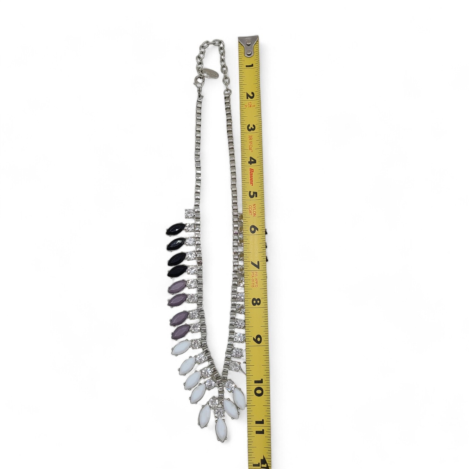 Cara New York Black, Gray And White Necklace