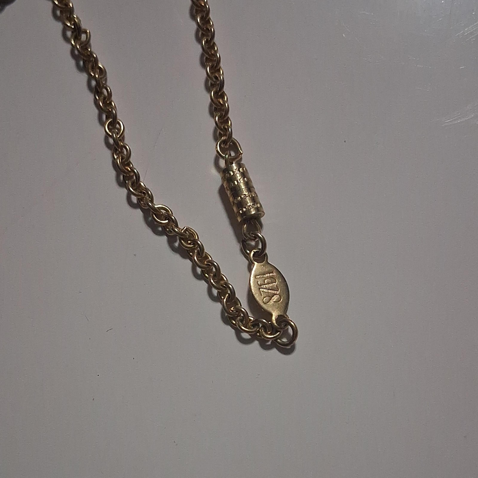 1/20 12K GF Yellow Gold Filled Round Locket Pendant Rope Chain Necklace