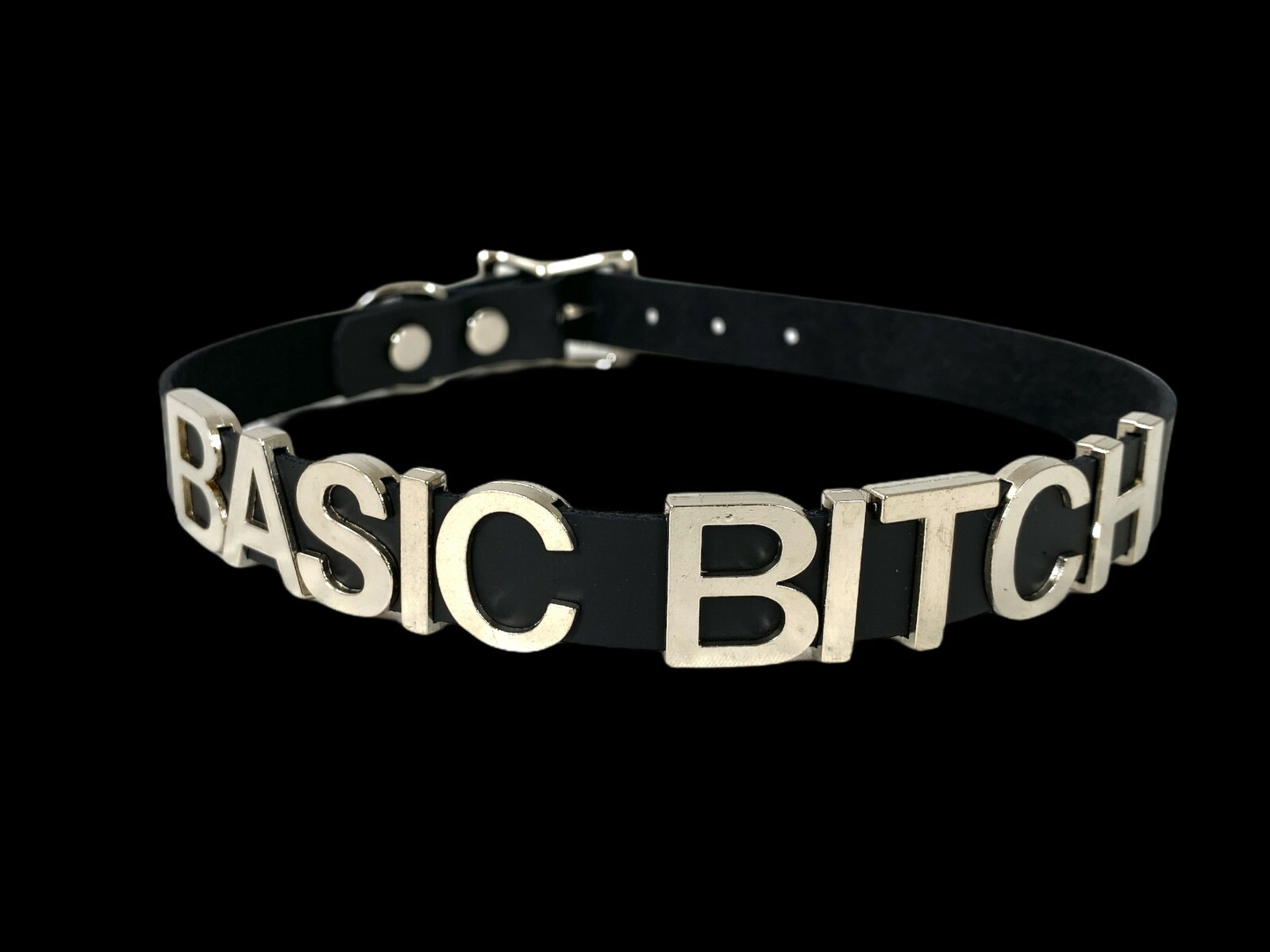 Silver Slave Leather Bdsm-Choker-Slut-Neck-Collar-Leash-Choker-Adult-Kinky