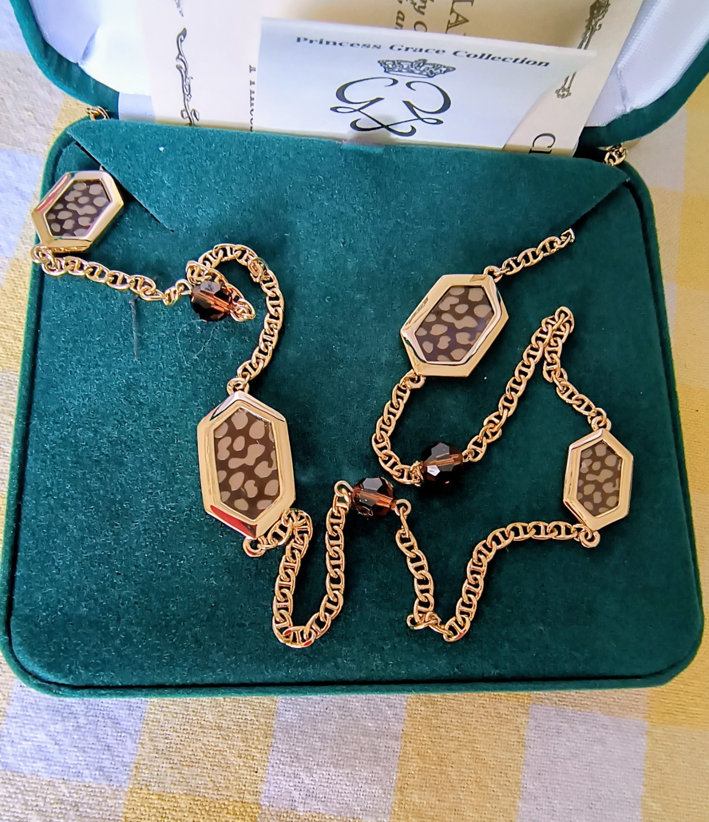 Clarion-Pell Princess Grace of Monaco Collection 36″ Rue do Paris Necklace wCOA