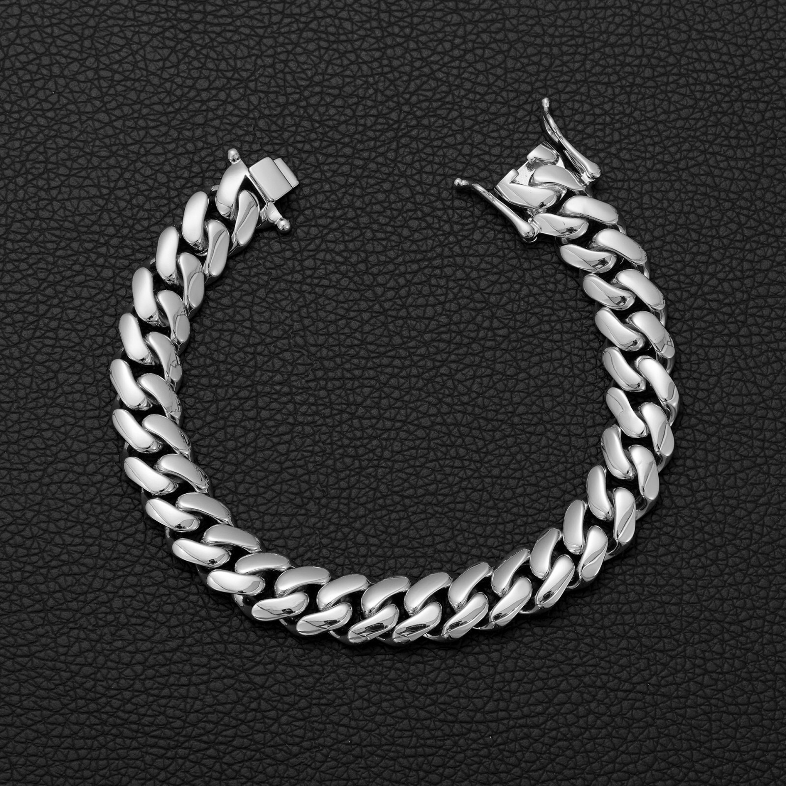 10-22mm Stainless Steel MEN Miami Hip Hop Cuban Chain Necklaces or Bracelets