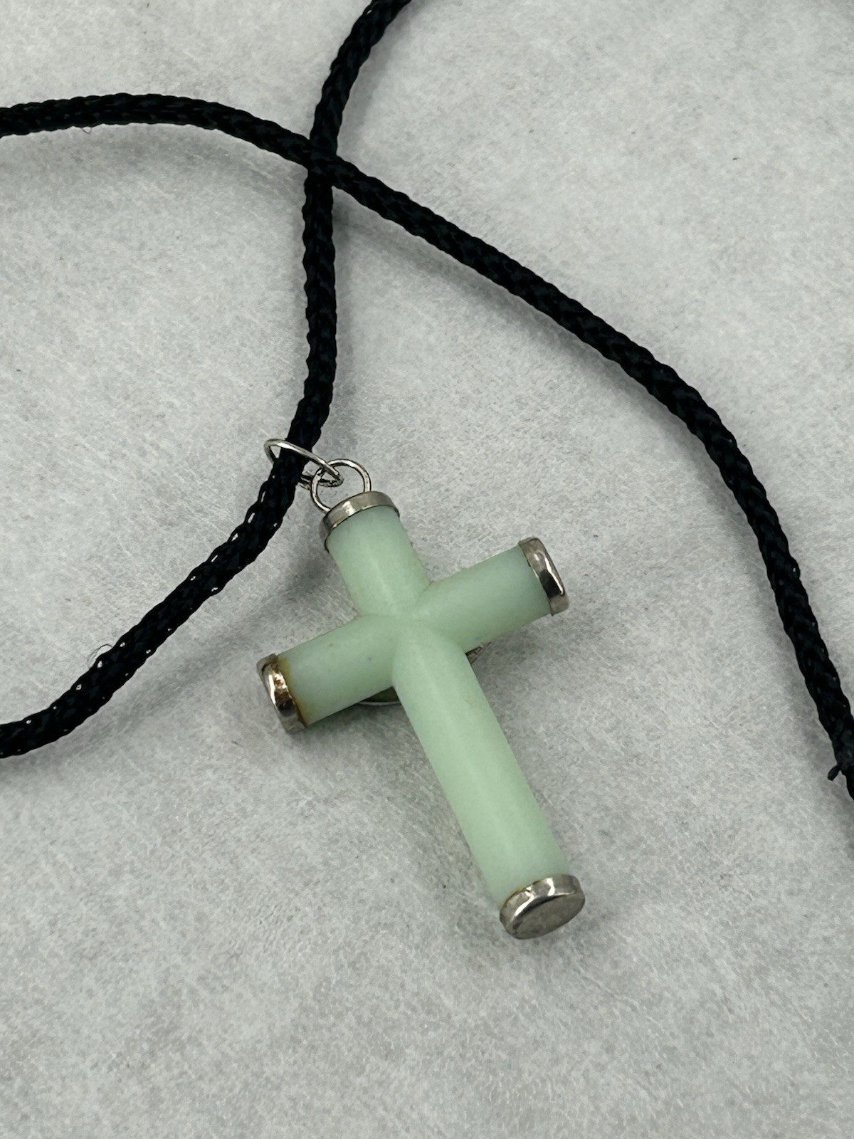 Vintage Glow in The Dark Christian Cross Crucifix
