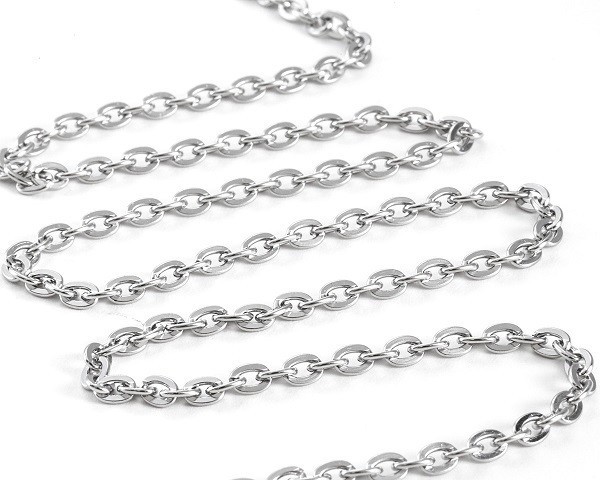 CHEVROLET Genuine Emblem Necklace – 1 1/4″ Chrome Chevy Pendant – 24″ Chain