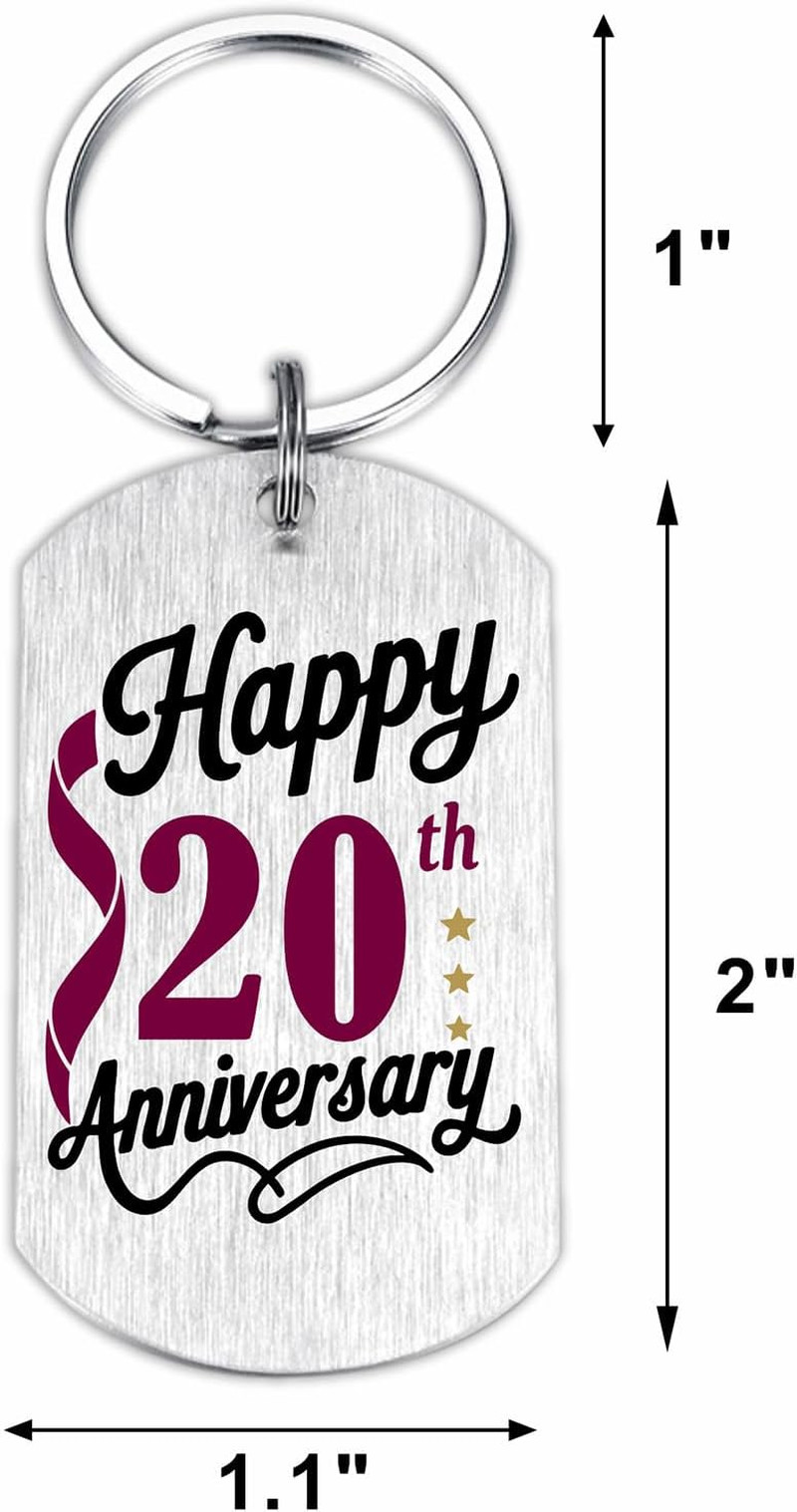20Th Anniversary Wedding Gifts for Men Women Husband Wife, Romantic 20 Year Anni