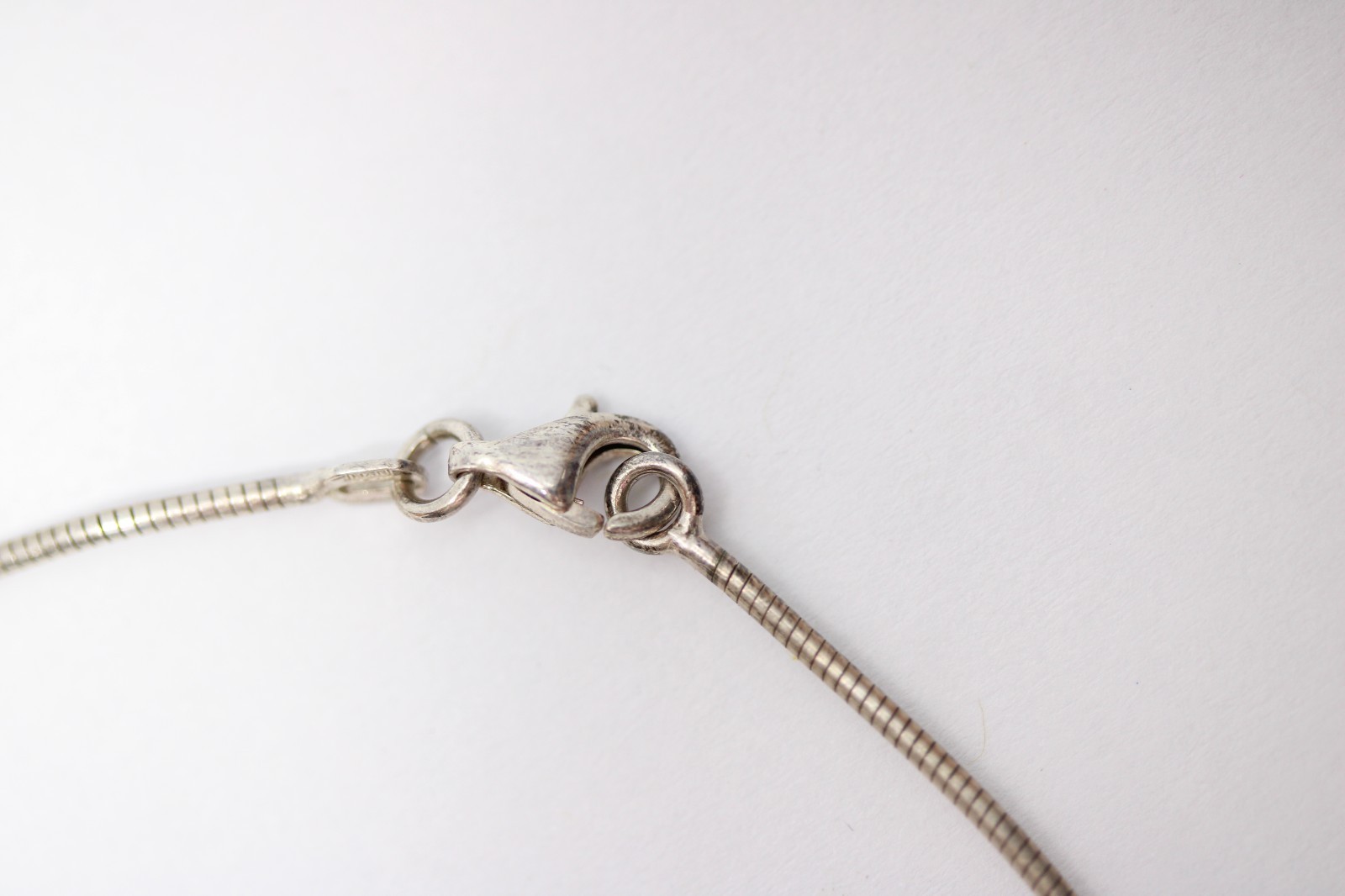 VTG Sterling Silver .925 Ball/Bead Pendant Necklace Chain 17in – 10g #179