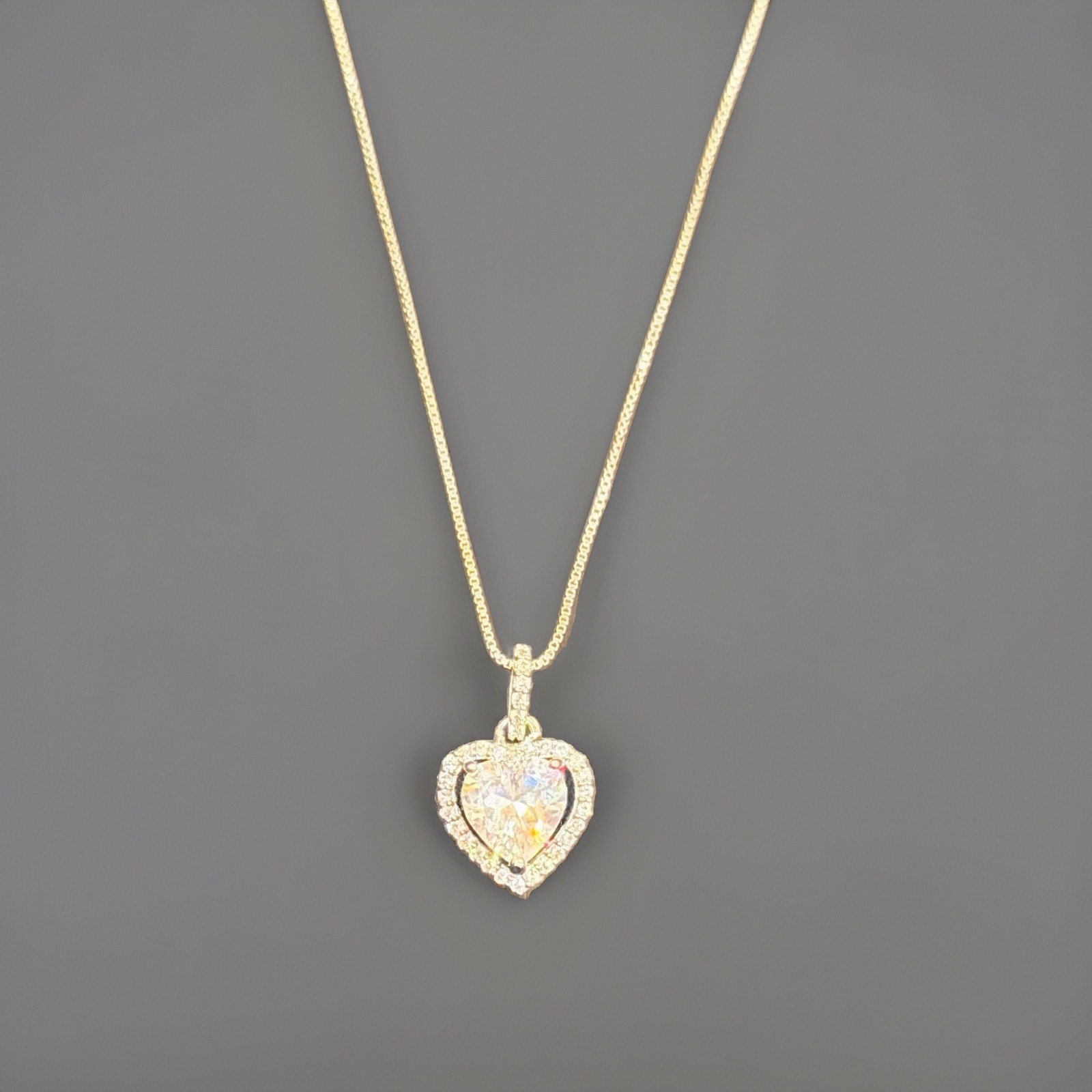 Cubic zirconia 18 inch sterling silver adjustable necklace 30$ OBO