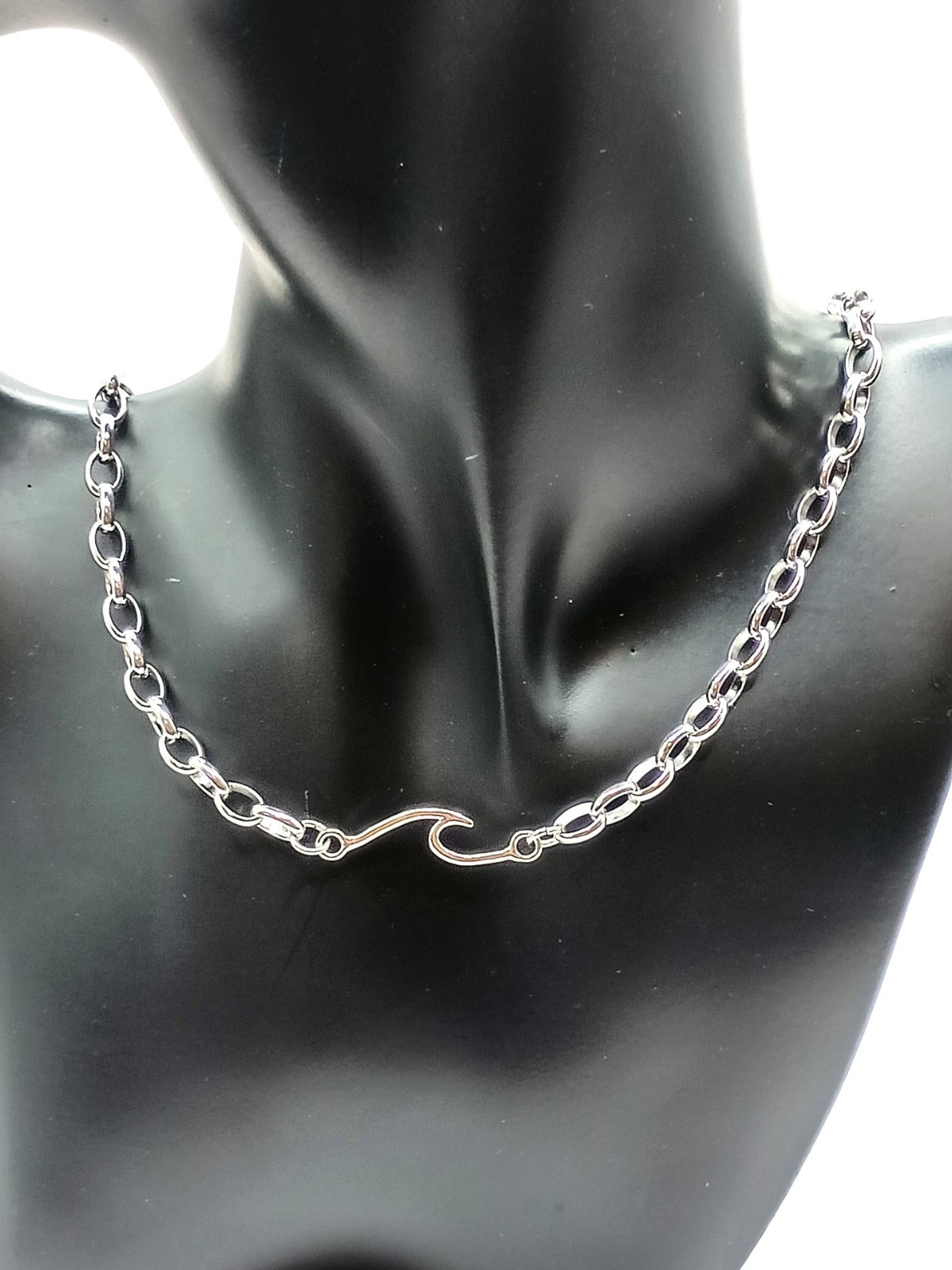 Ocean Wave Necklace | 316L Surgical Grade Stainless Steel | Surfer Jewelry