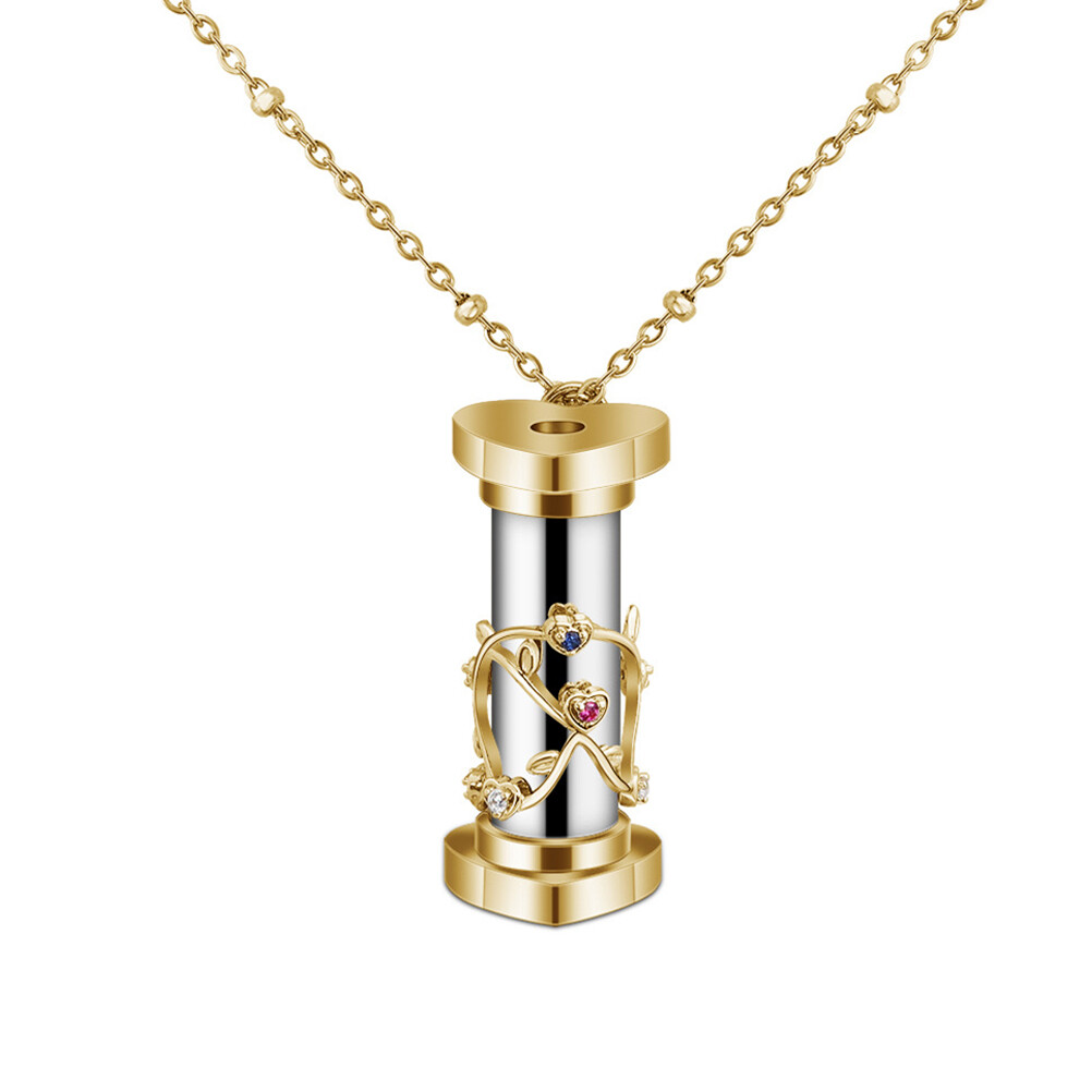 Hot Women’s Mini Kaleidoscope Necklace Kaleidoscope Child Adult Pendant Gift
