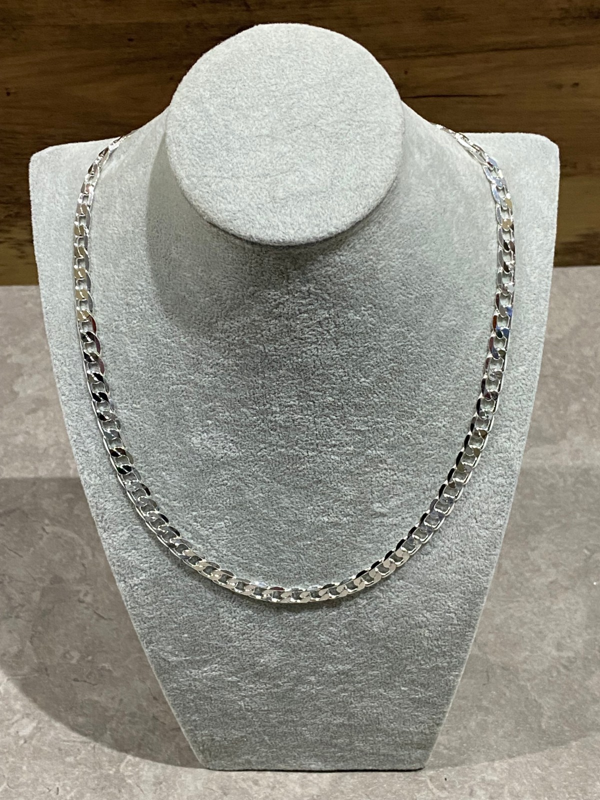 Joblot of Silver Plated Chains x30 All In – | 10x 20″ | 10x 22″ | 10x 24″ | 8mm