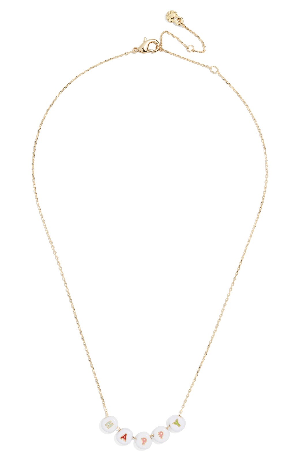 BaubleBar Pisa Happy Pendant Necklace