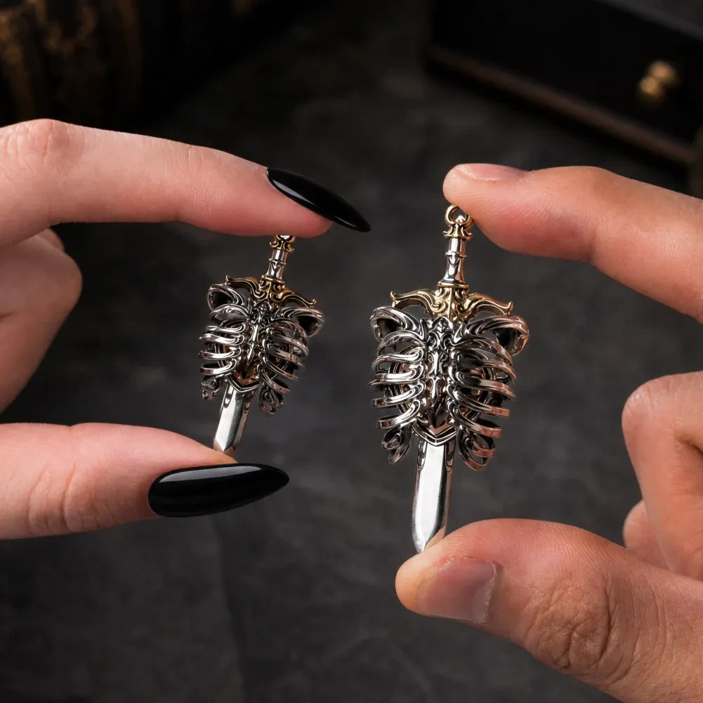 The Beating Heart Pendant Fidget Jewelry Gifts for Men Women