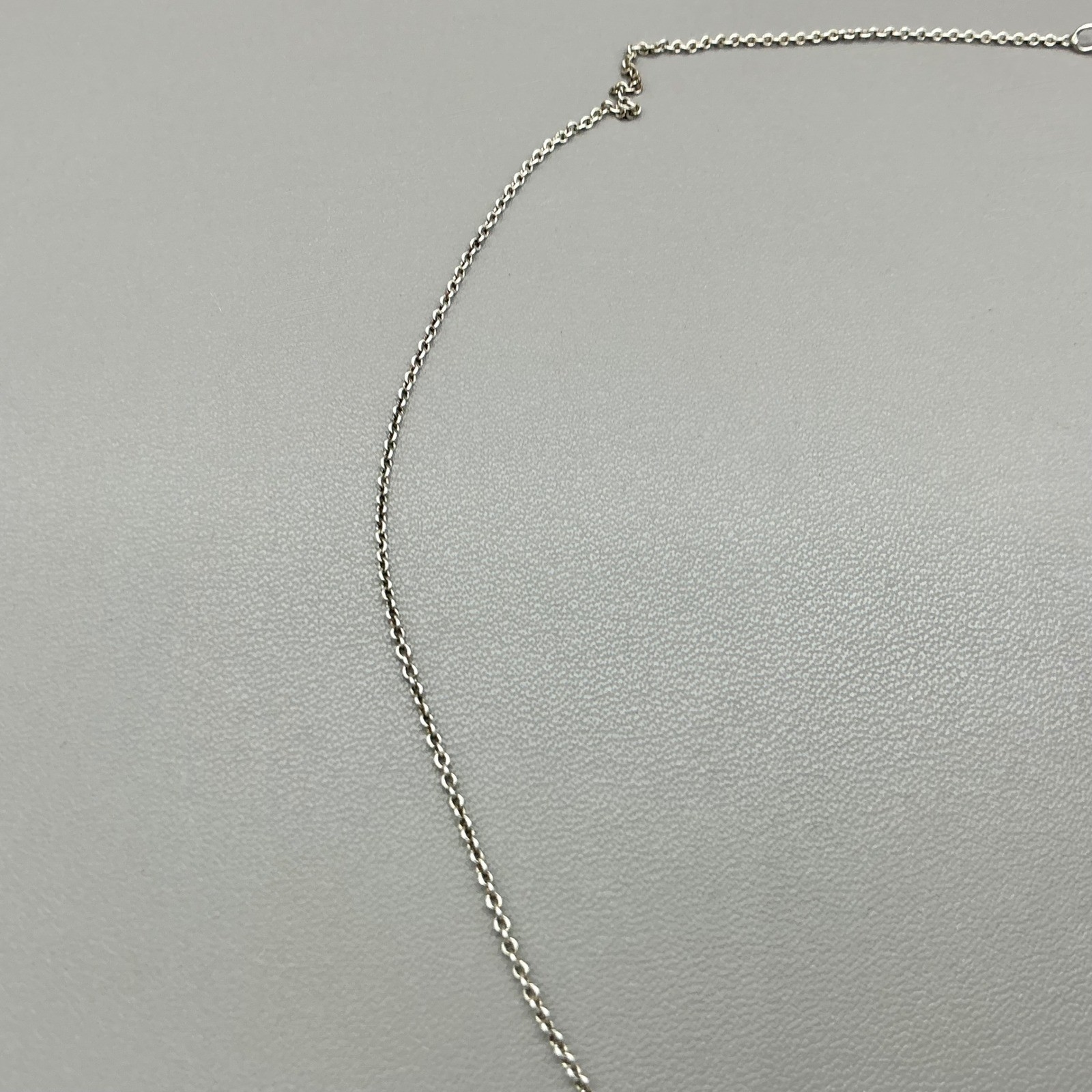 Silver Tone Filigree Pendant Necklace Adjustable Boho Medallion 18-20 Inch