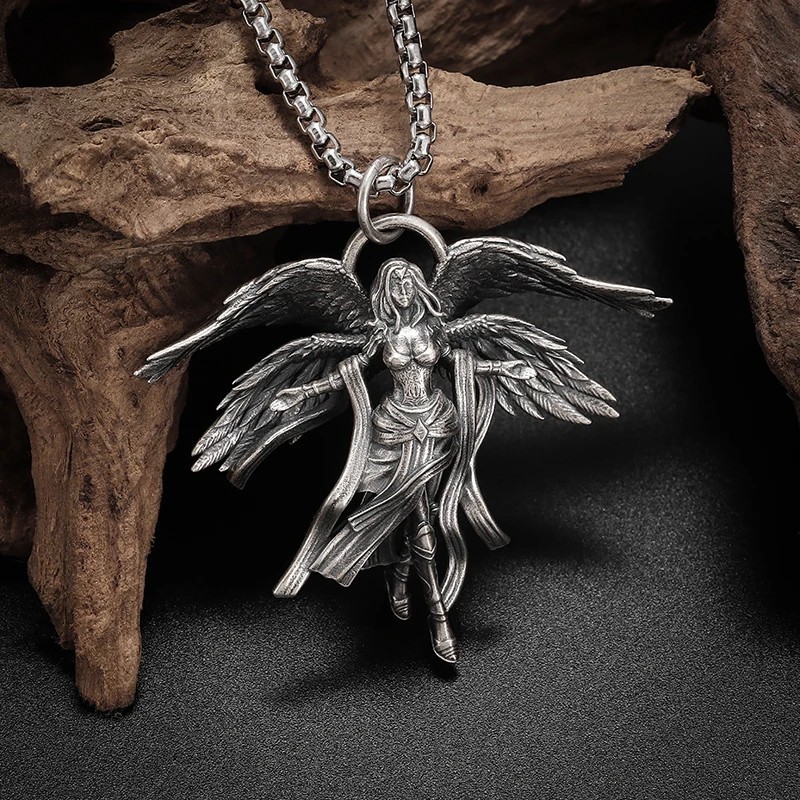 Men’s Fashion Jewelry Gothic Silver Cobra Snake Pendant Necklace 1-94