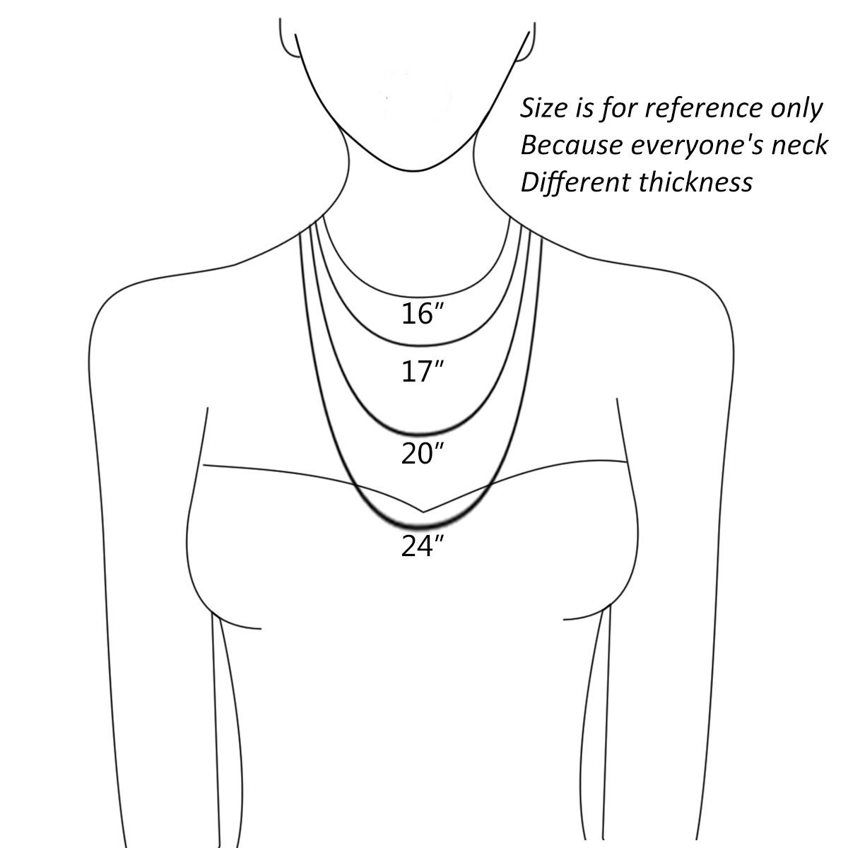 PEACE SIGN LOVE 925 Sterling silver 18″ necklace chain charm female men women