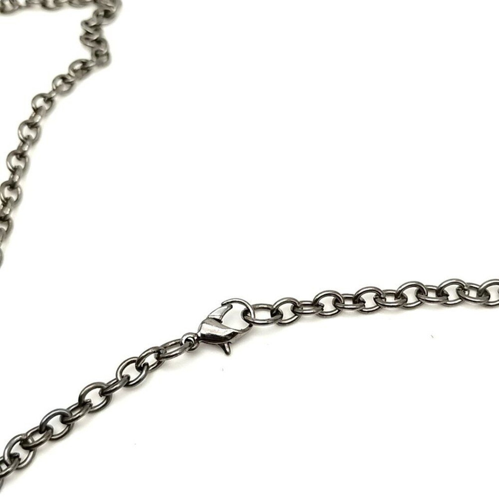 Art Deco Style Blue Crystal Pendant Vintage-Inspired Long Statement Necklace