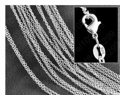 3D CROSS CRUCIFIX JESUS pendant 18″ Sterling Silver 925 necklace male female