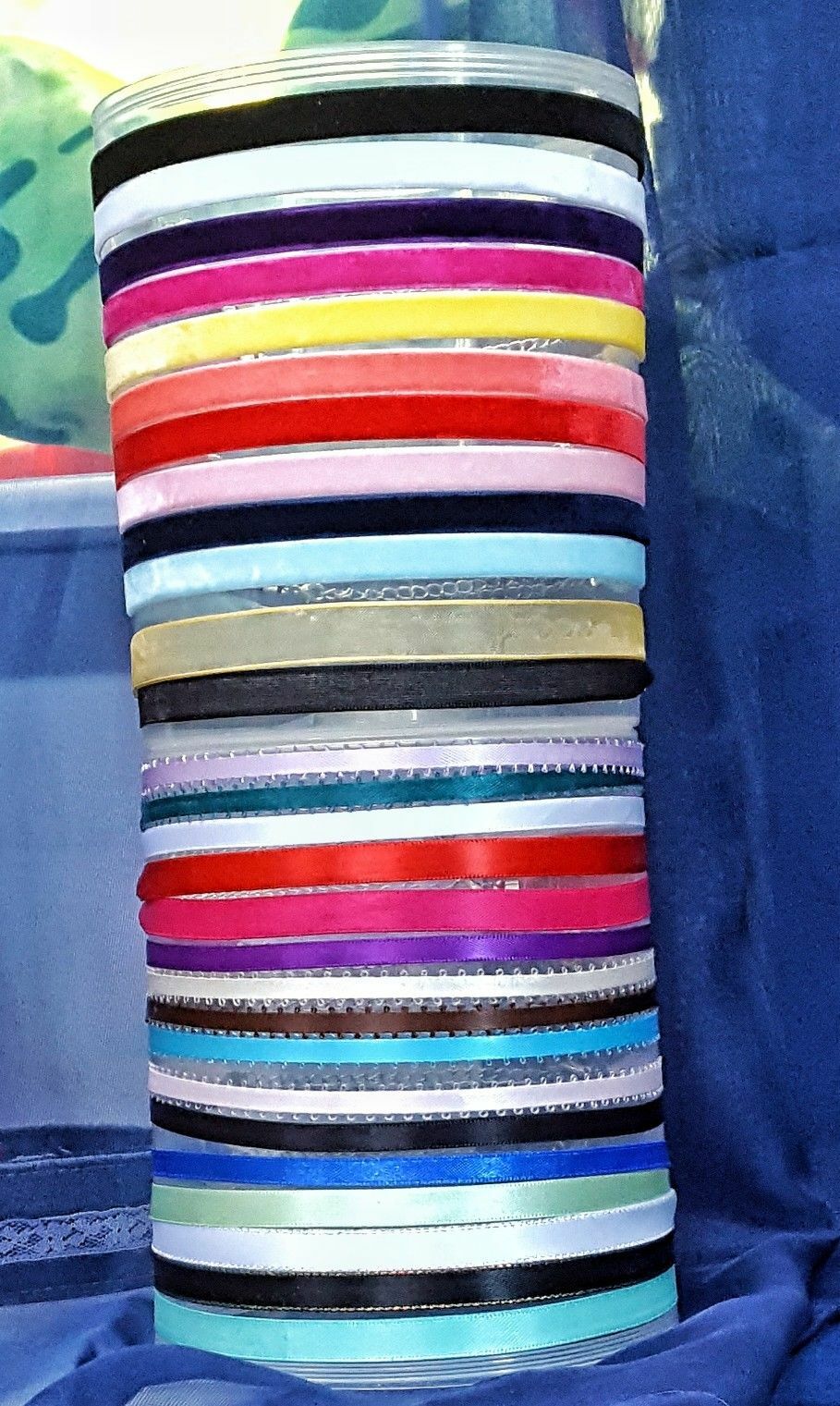 31 COLORS Narrow 12-16″ Ribbon Choker necklace Satin Velvet Prom Holiday Party