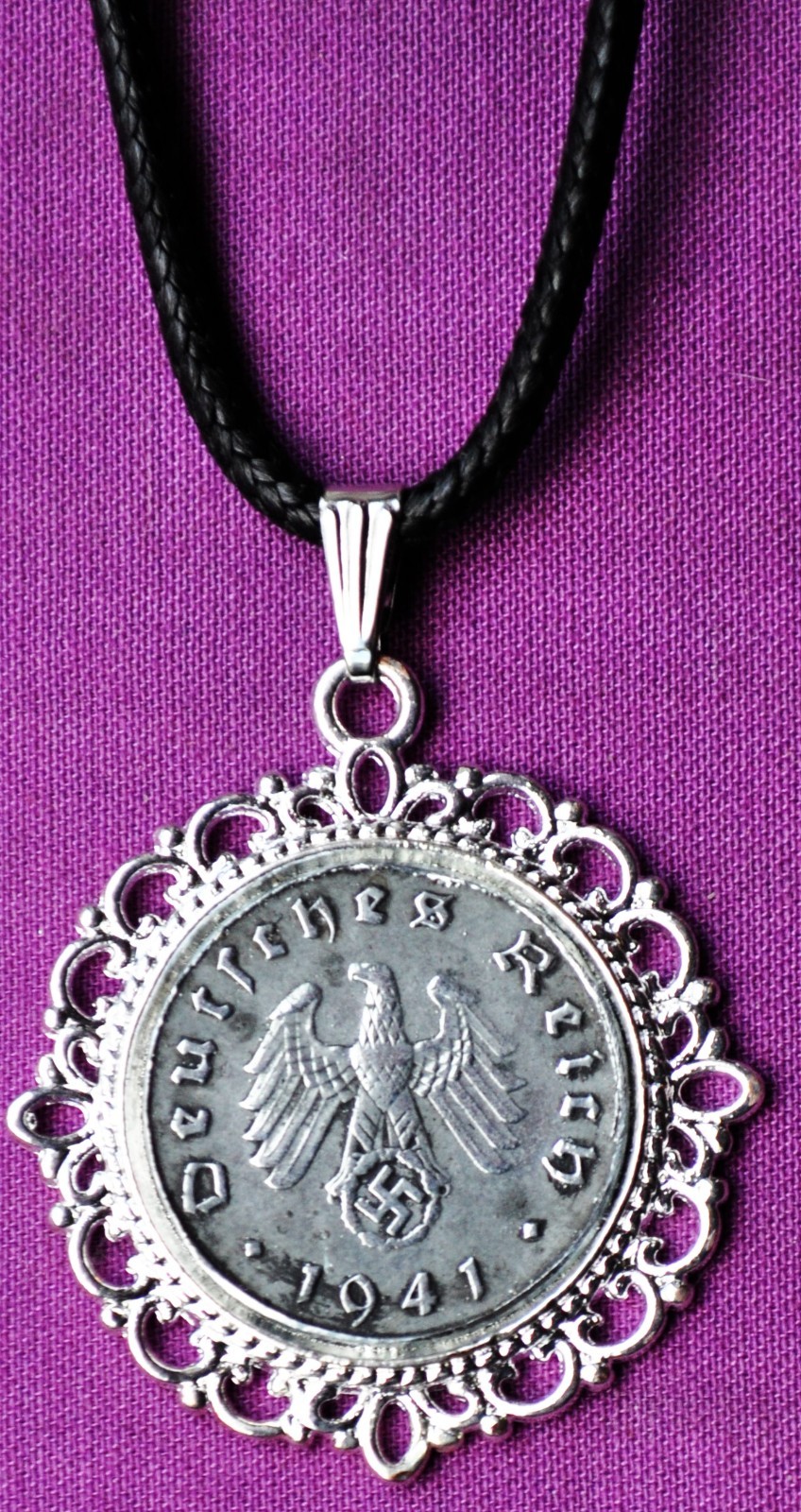 Germany WWII Coin Pendant Necklace