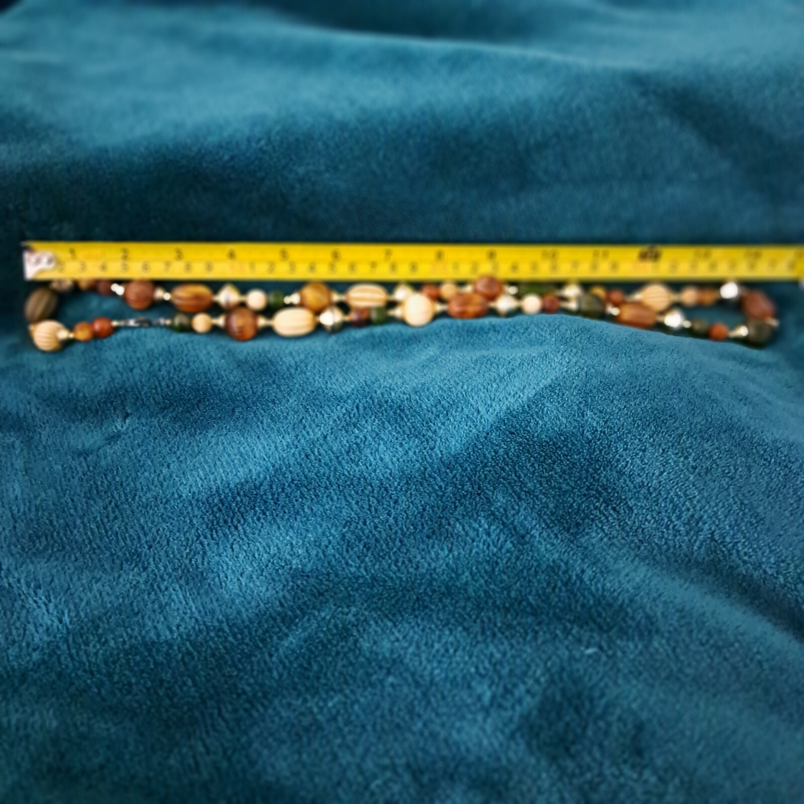 Multi Color Assorted Plastic Beads Necklace 28″ Under $20
