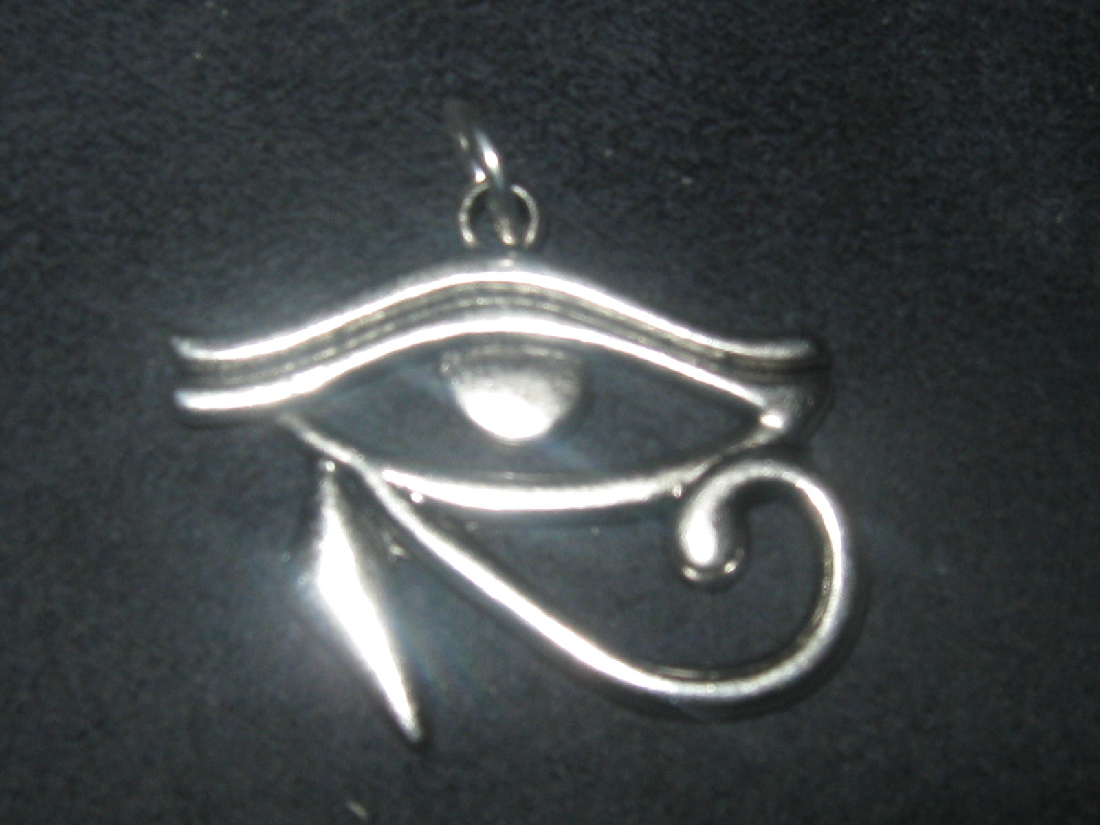 30mm Silver Color Egyptian Egypt Eye Of Horus Ra Pendant Charm Necklace