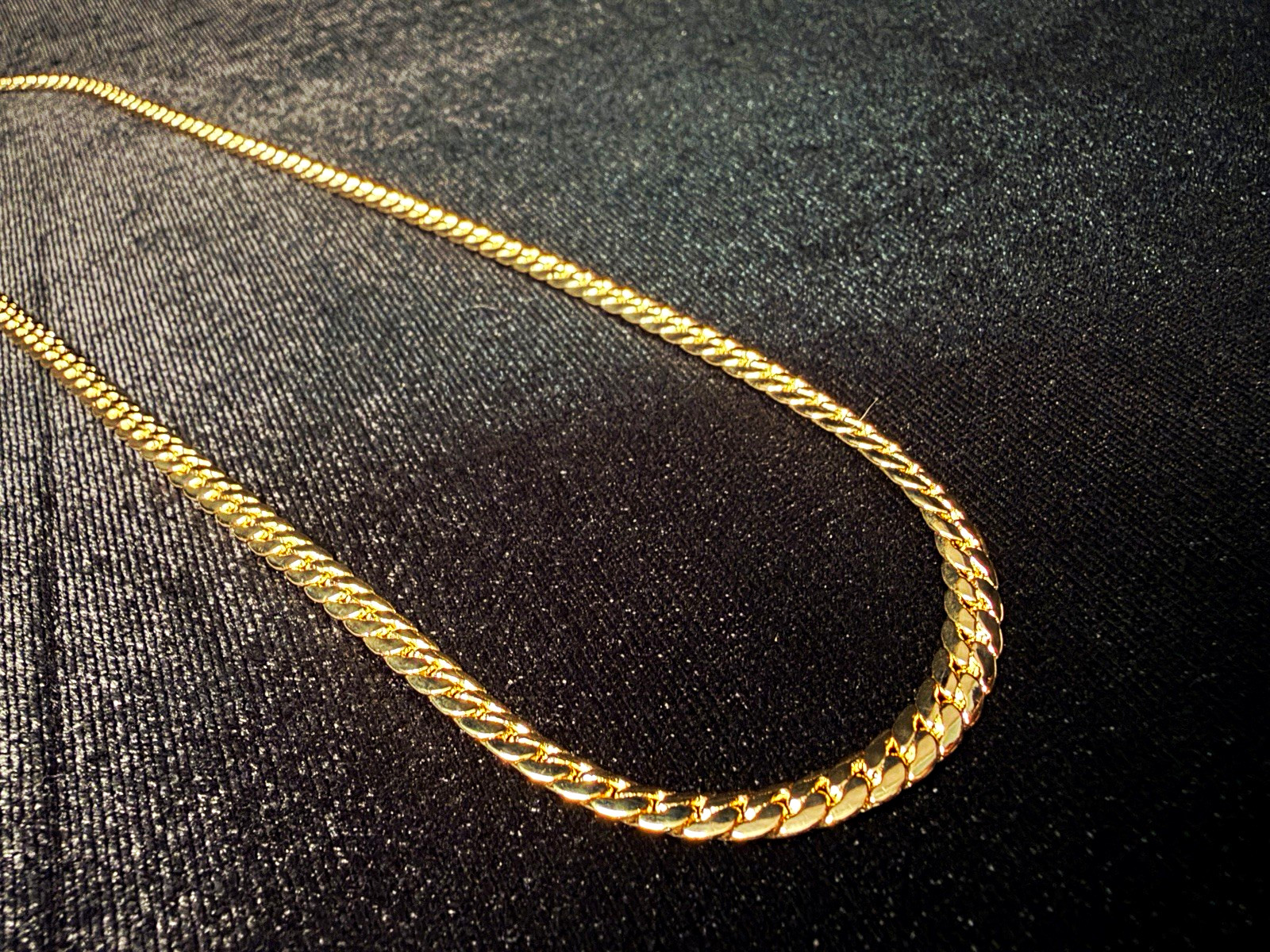 Miami Cuban 20in 4.5MM 14K Stamped Gold Filled Necklace. BRAND NEW. Perfect Size
