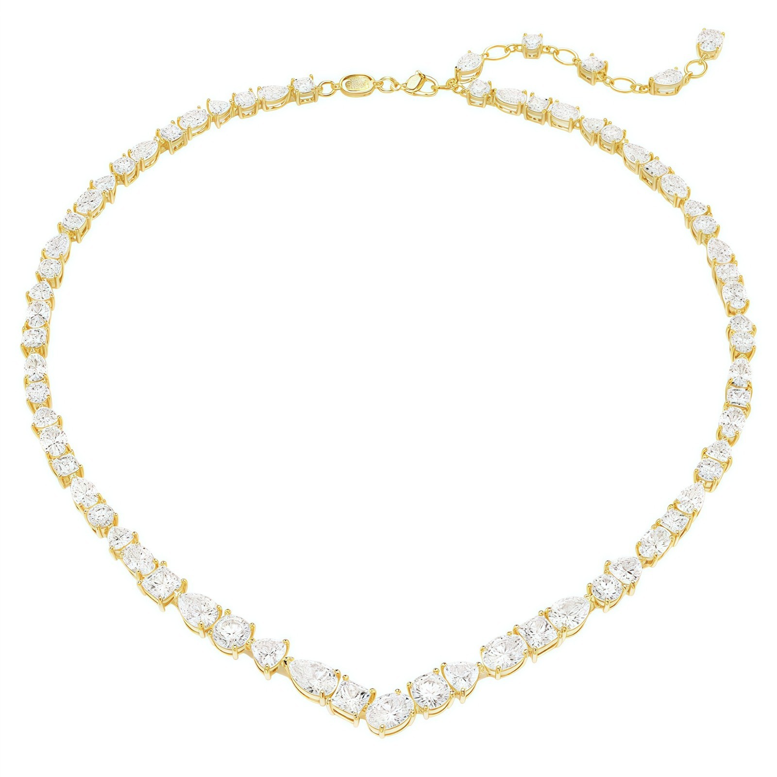 Swarovski Necklace bracelet – Luxury Heart-Shaped Inlay Jewelry for Women