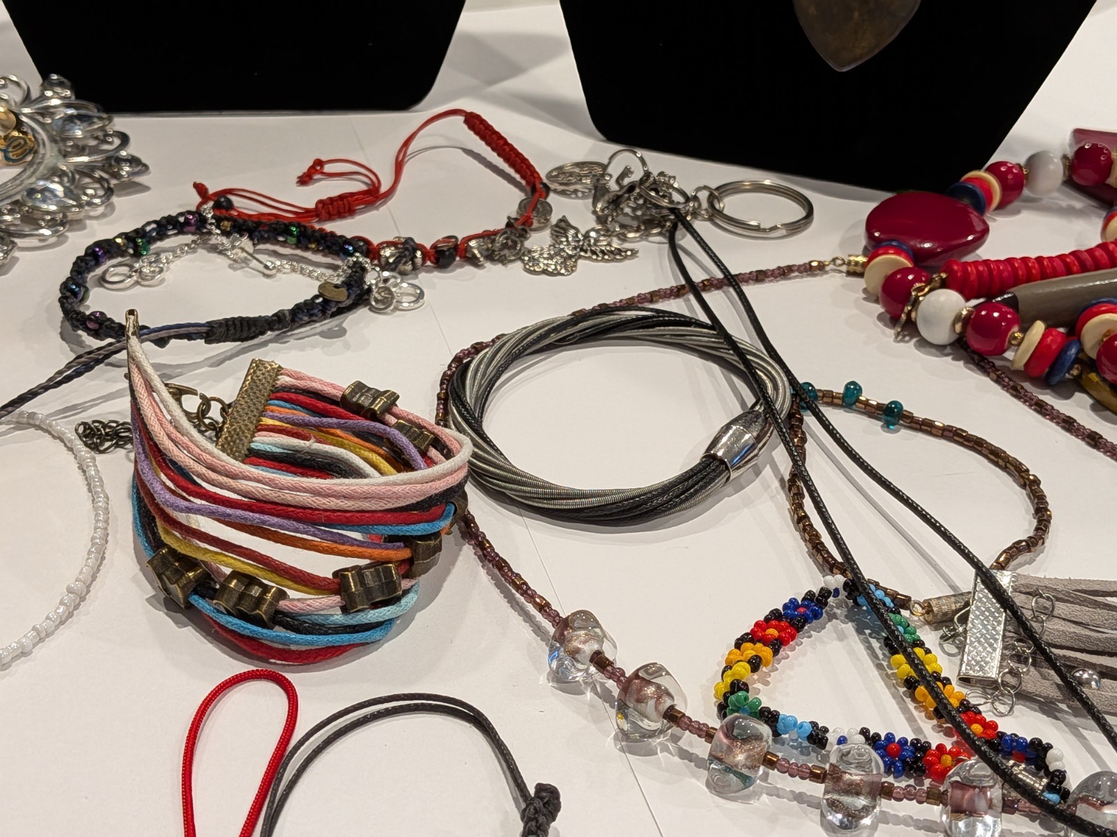 Assorted Fashion Jewelry Lot – Necklaces Bracelets and wearables