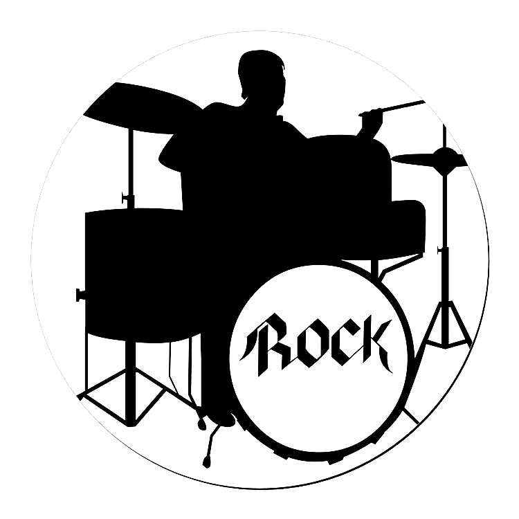 DRUM MUSIC ROCK BAND DANCE Pendant On 925 Sterling Silver 22″ Necklace Women Men