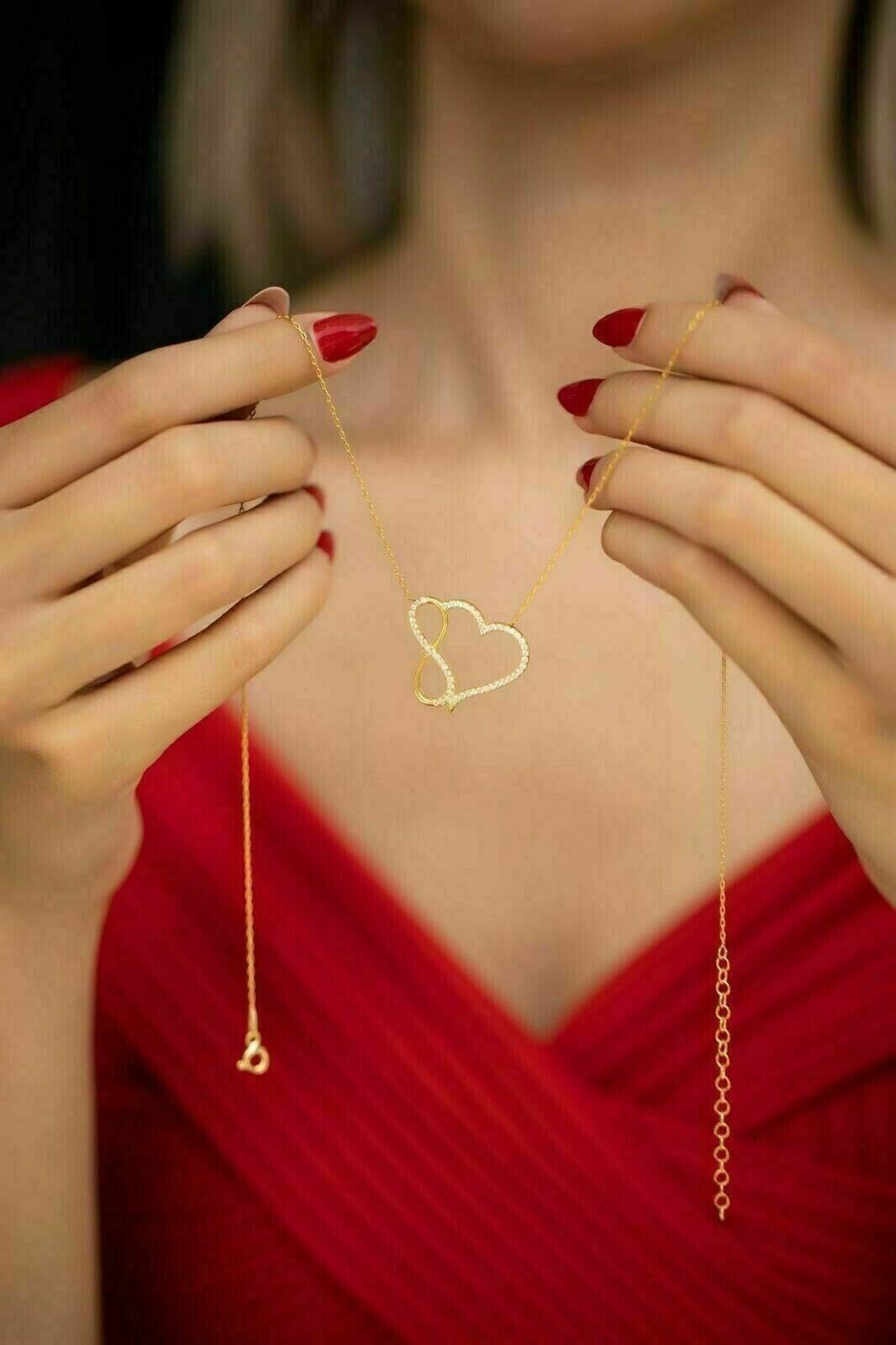 2.00 Ct Round Cut Lab Created Diamond Heart Shape Pendant 14k Yellow Gold Finish