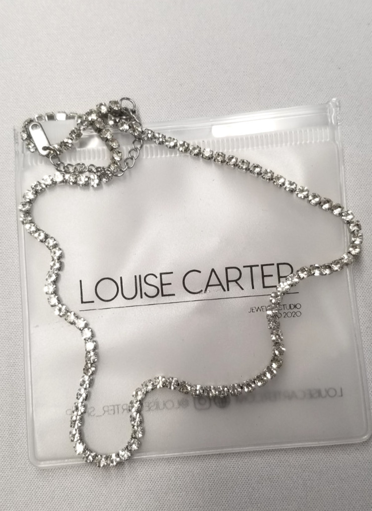 Louise Carter Monaco Tennis Necklace 16″+2″