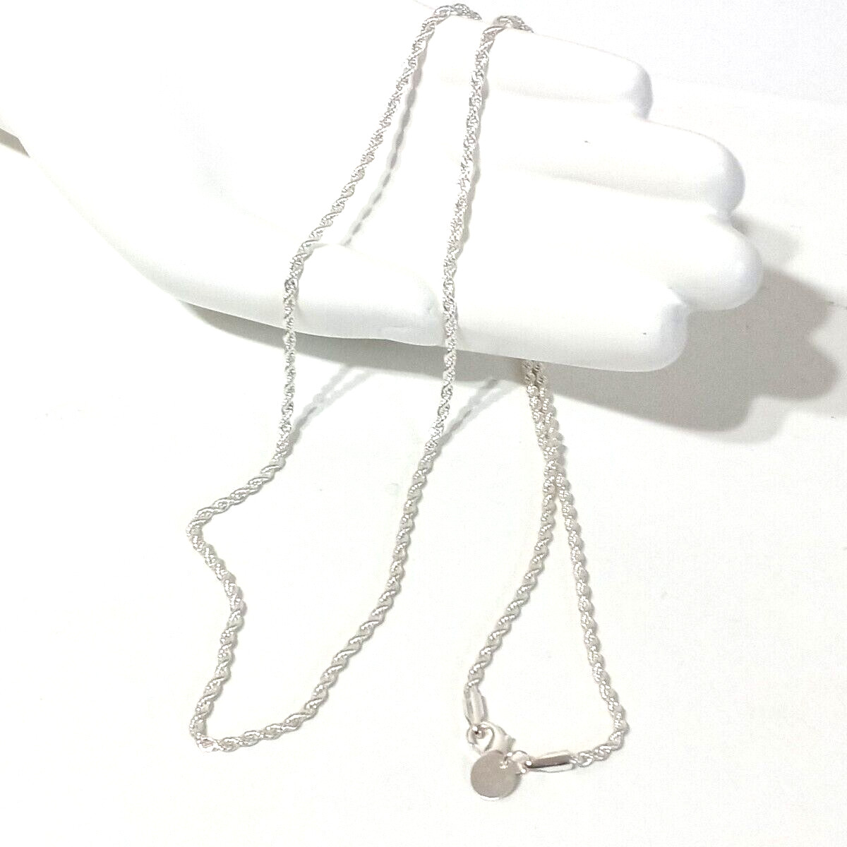 Women’s Long Necklace Stainless Steel Silver One Size Casual